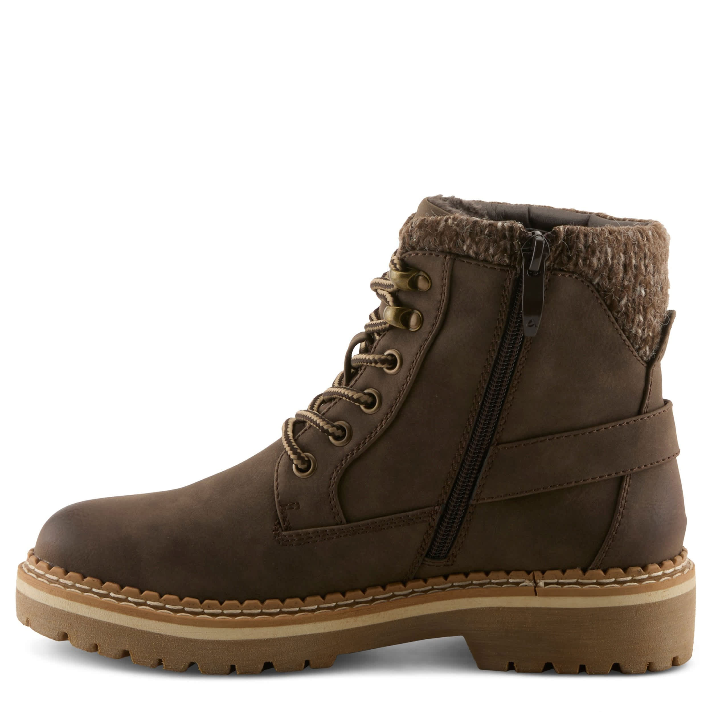 PATRIZIA-WOMENS LOTTO  BOOTIE-DARK BROWN & 