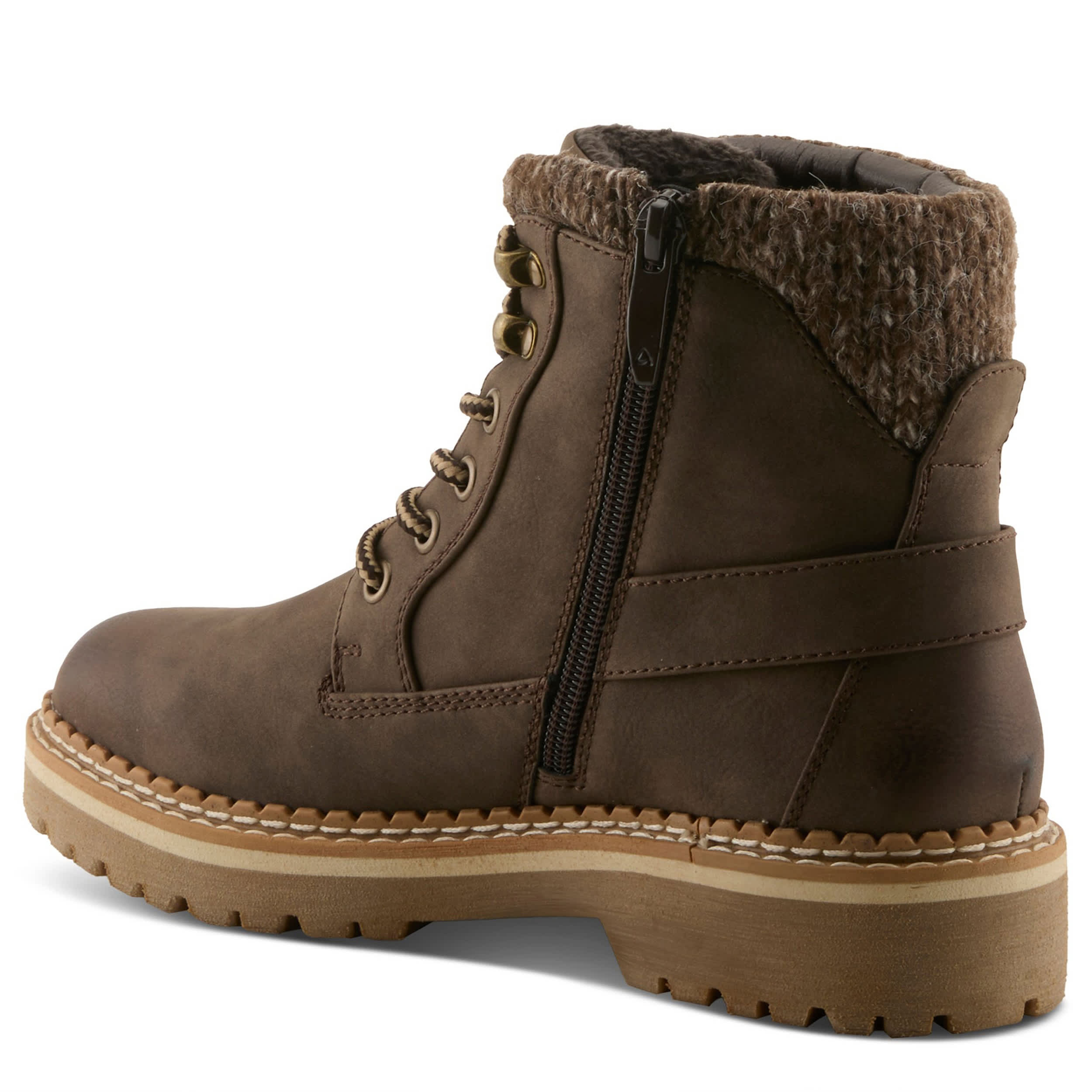 PATRIZIA-WOMENS LOTTO  BOOTIE-DARK BROWN & 