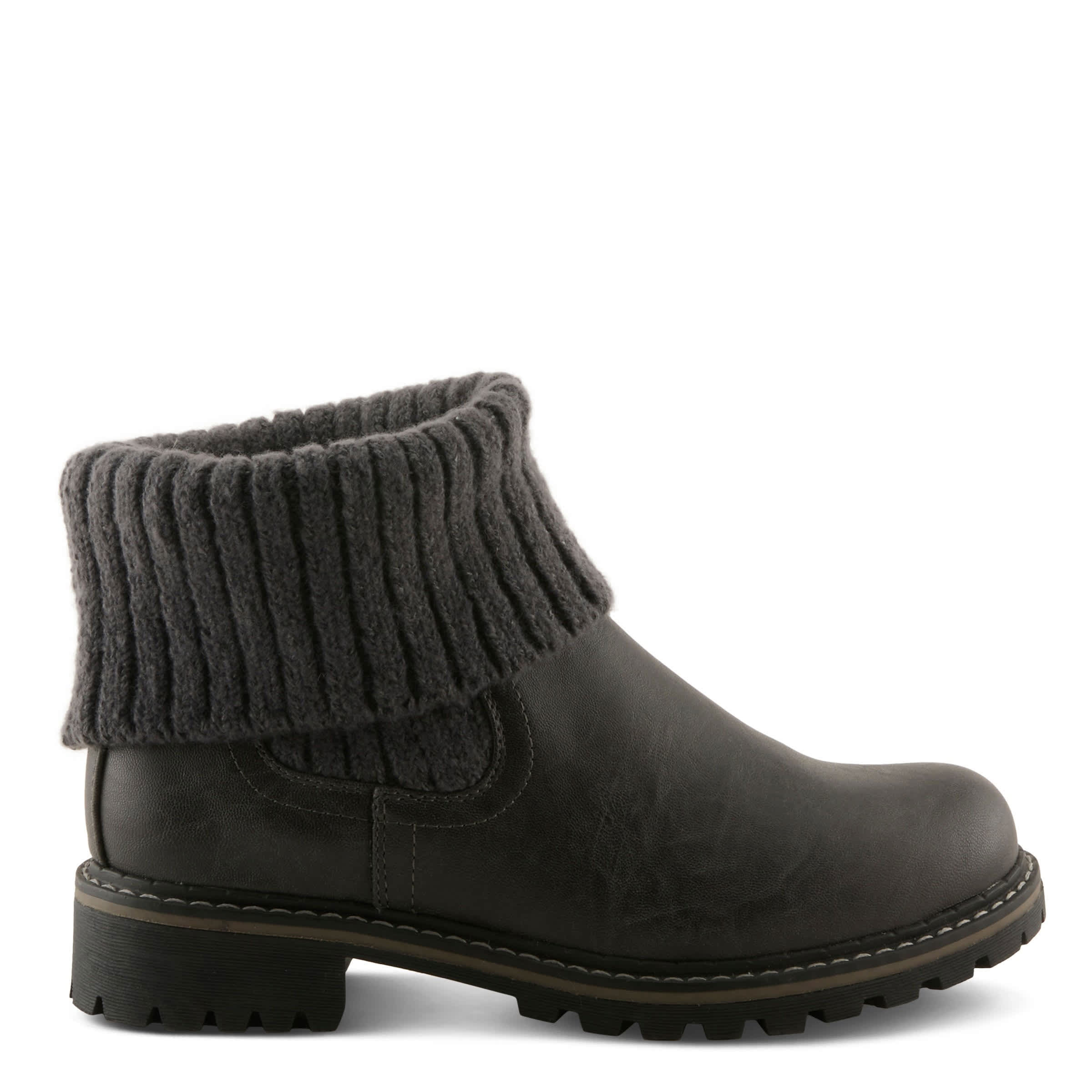 PATRIZIA-WOMENS EDRAN BOOTIE-DARK GREY & 