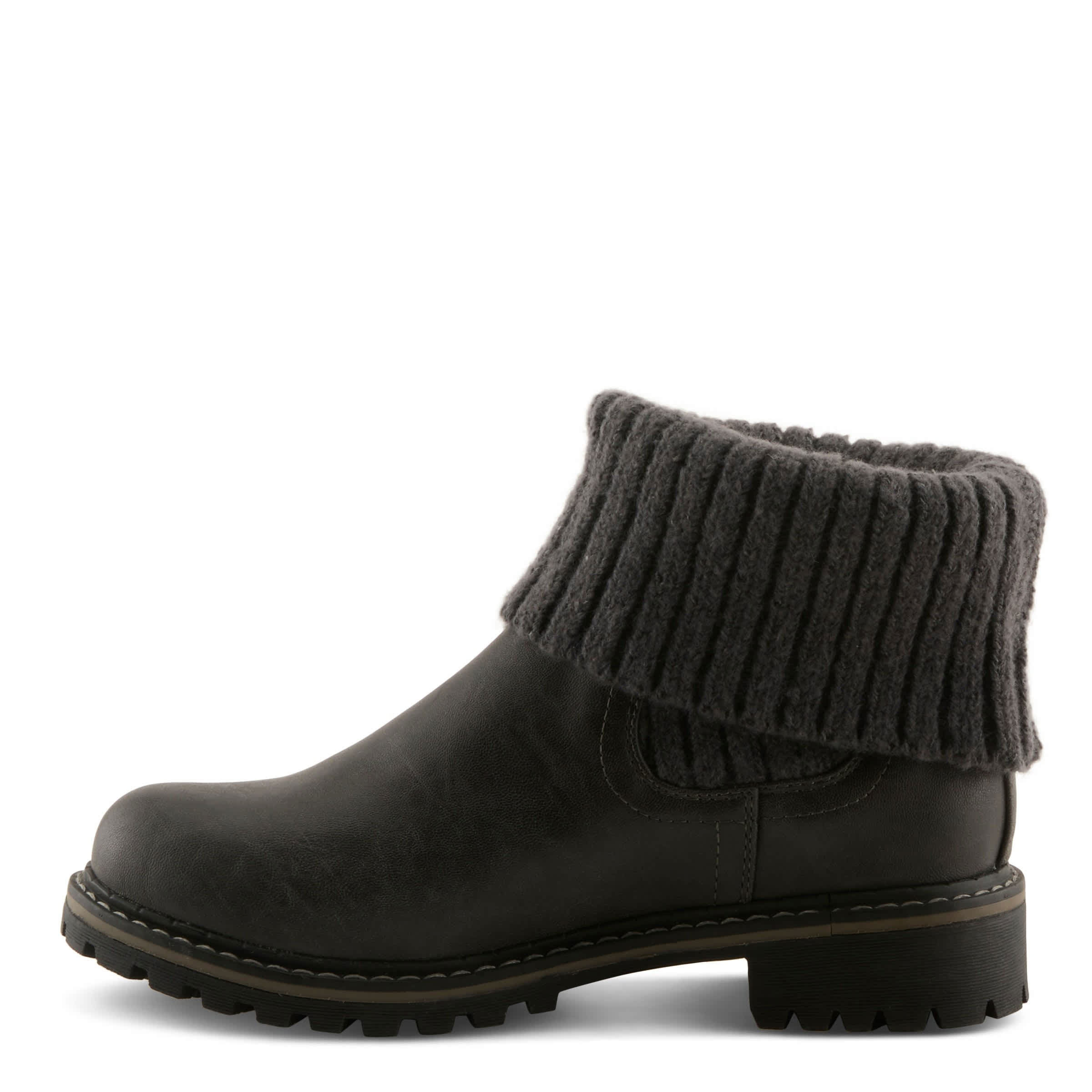 PATRIZIA-WOMENS EDRAN BOOTIE-DARK GREY & 