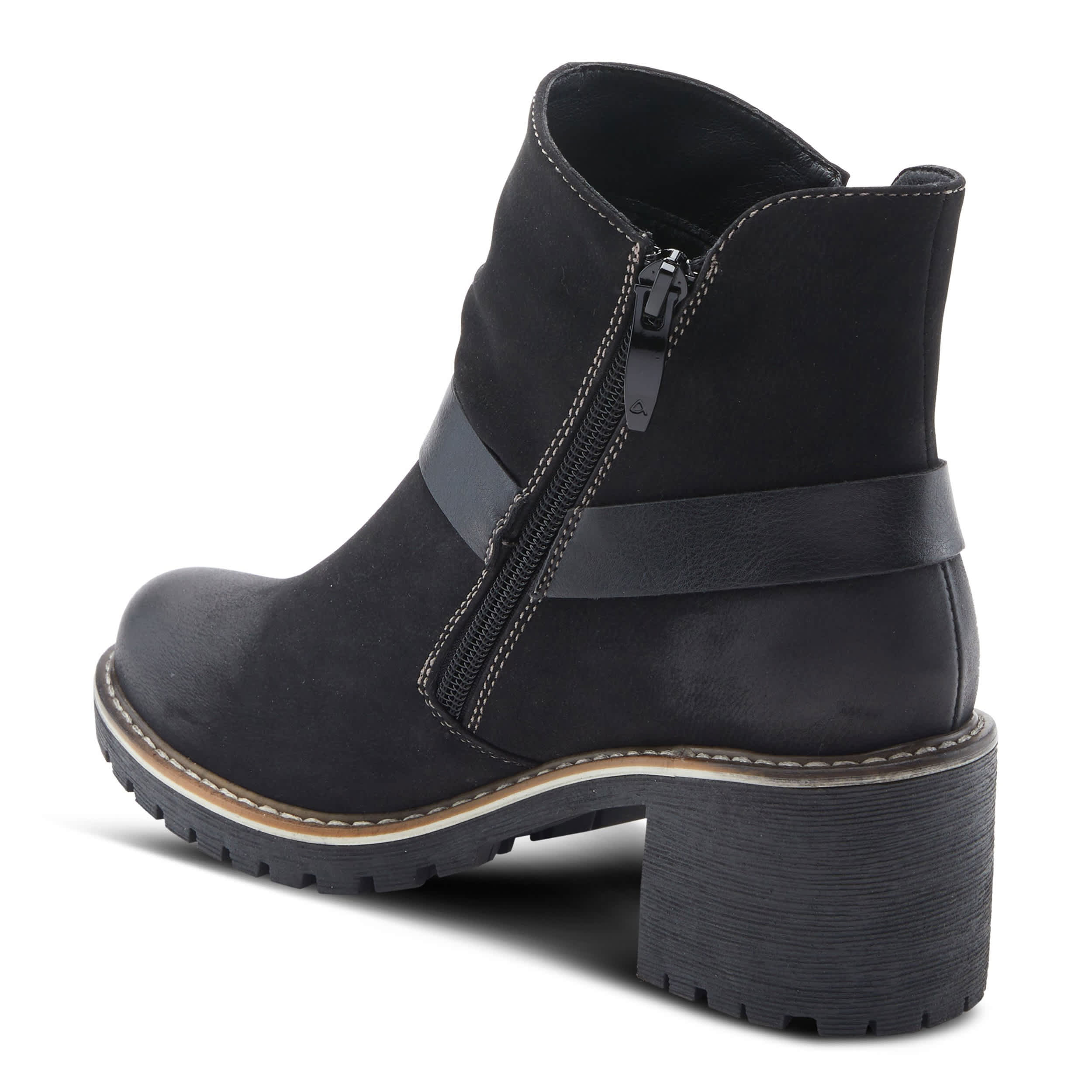 PATRIZIA-WOMENS FIREWOOD BOOTIE-BLACK & 