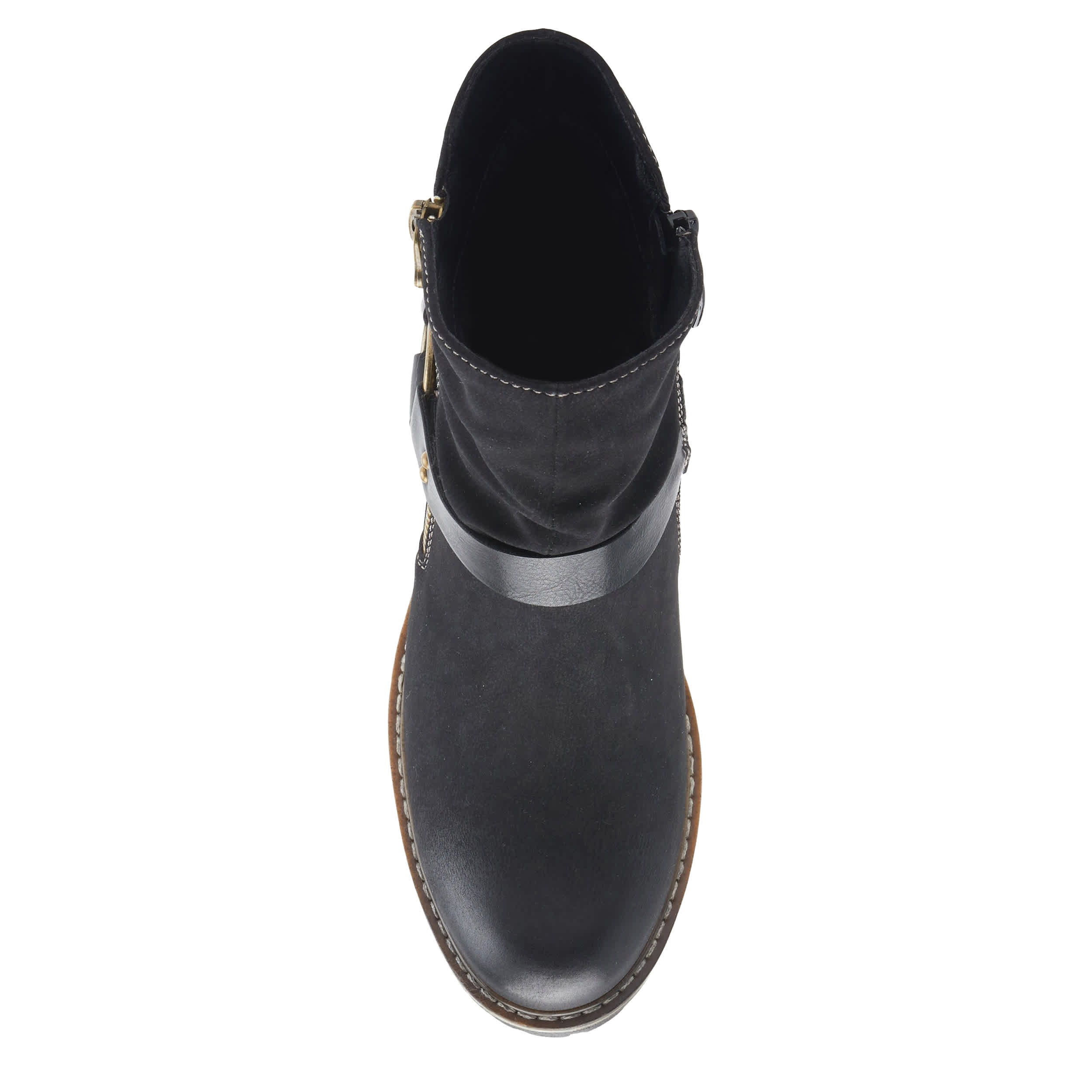 PATRIZIA-WOMENS FIREWOOD BOOTIE-BLACK & 
