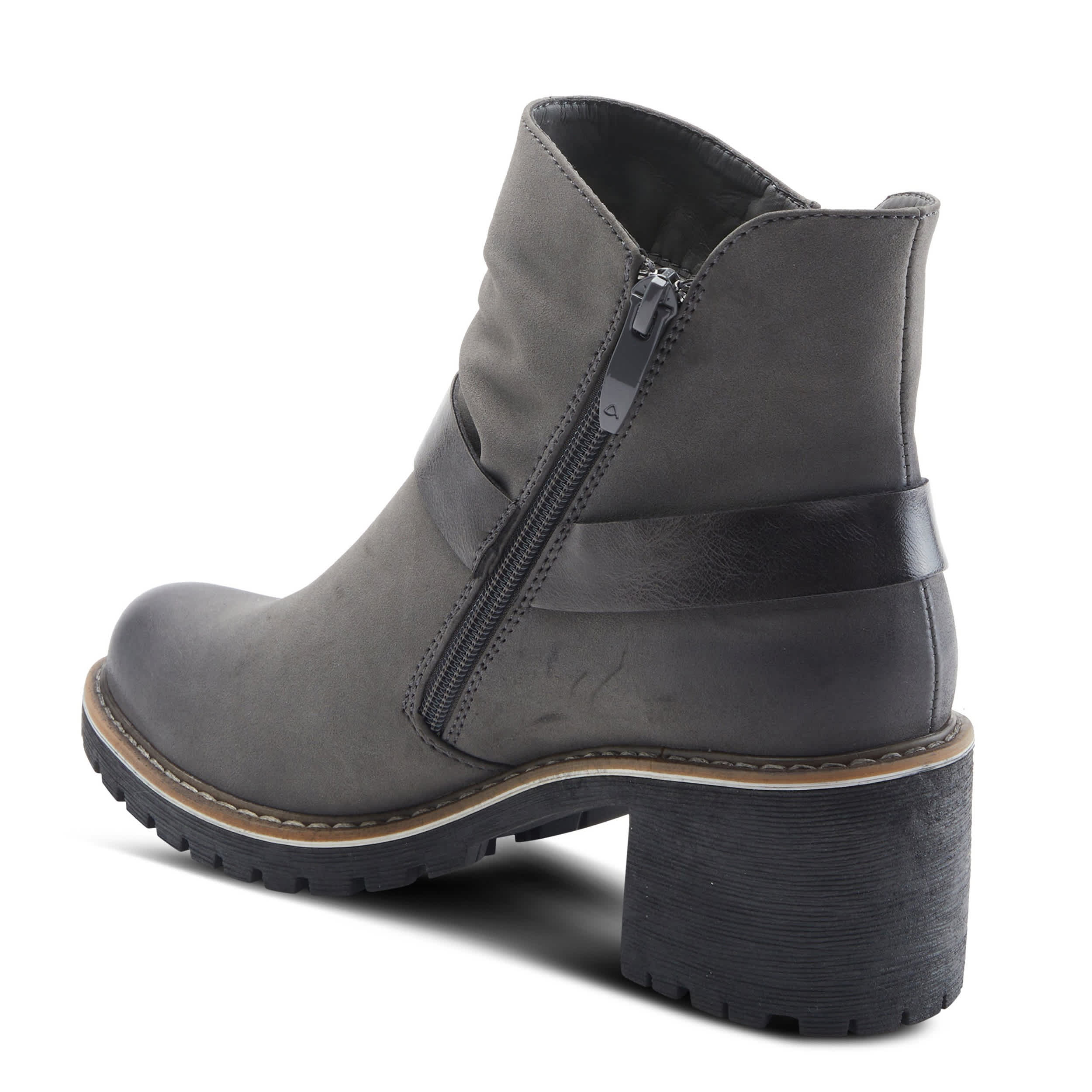 PATRIZIA-WOMENS FIREWOOD BOOTIE-GREY & 