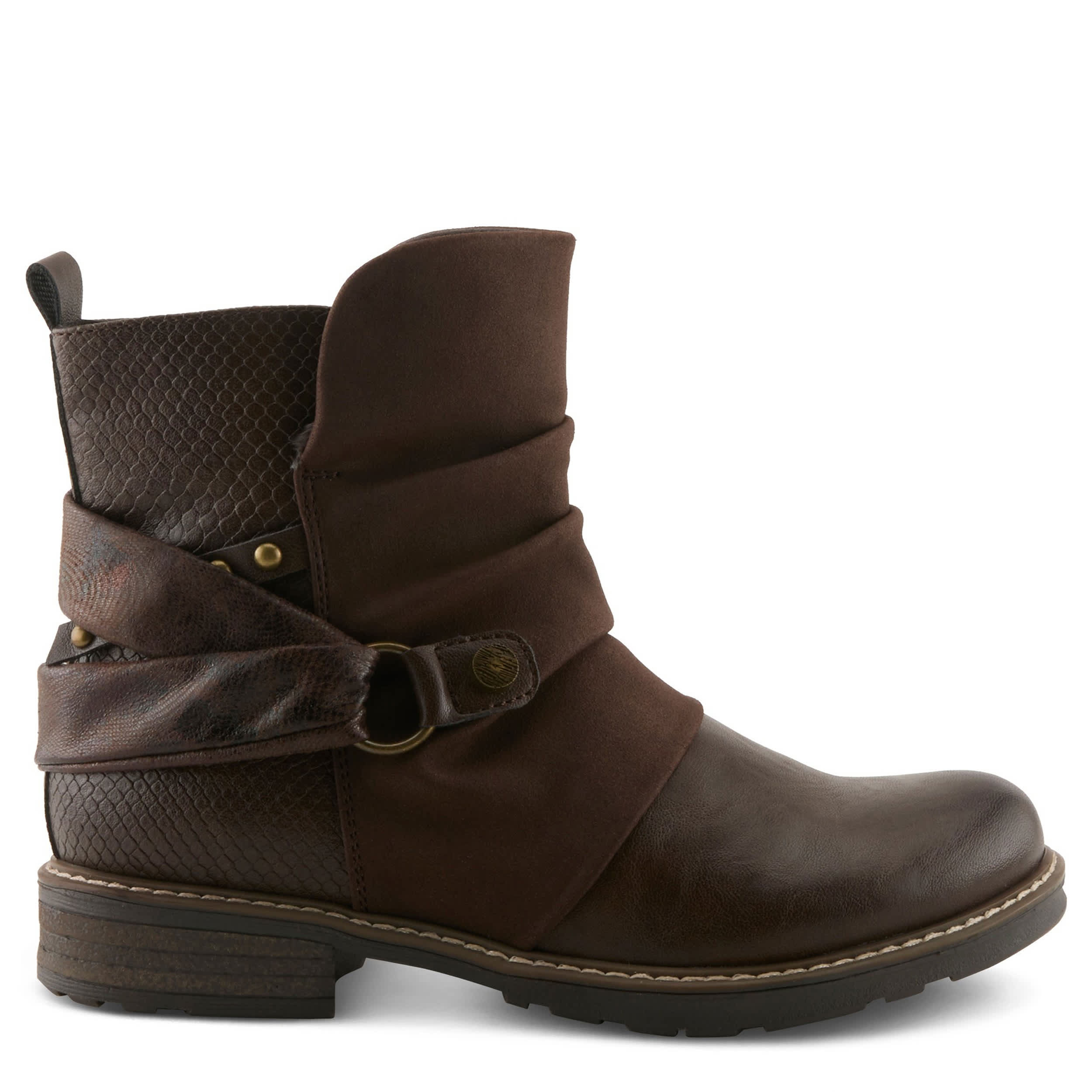 PATRIZIA-WOMENS GOSSIFLEUR BOOTIE-DARK BROWN & 