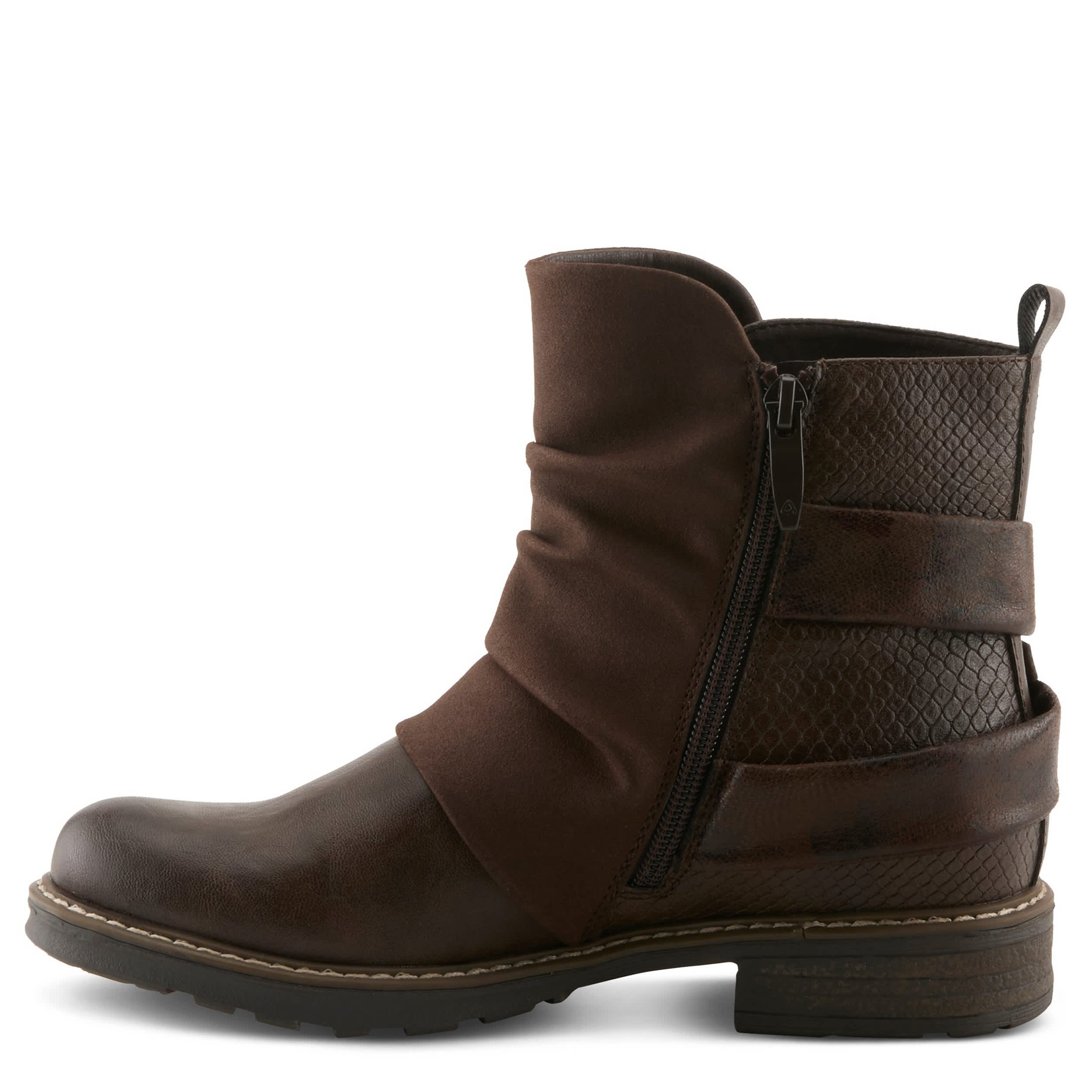 PATRIZIA-WOMENS GOSSIFLEUR BOOTIE-DARK BROWN & 
