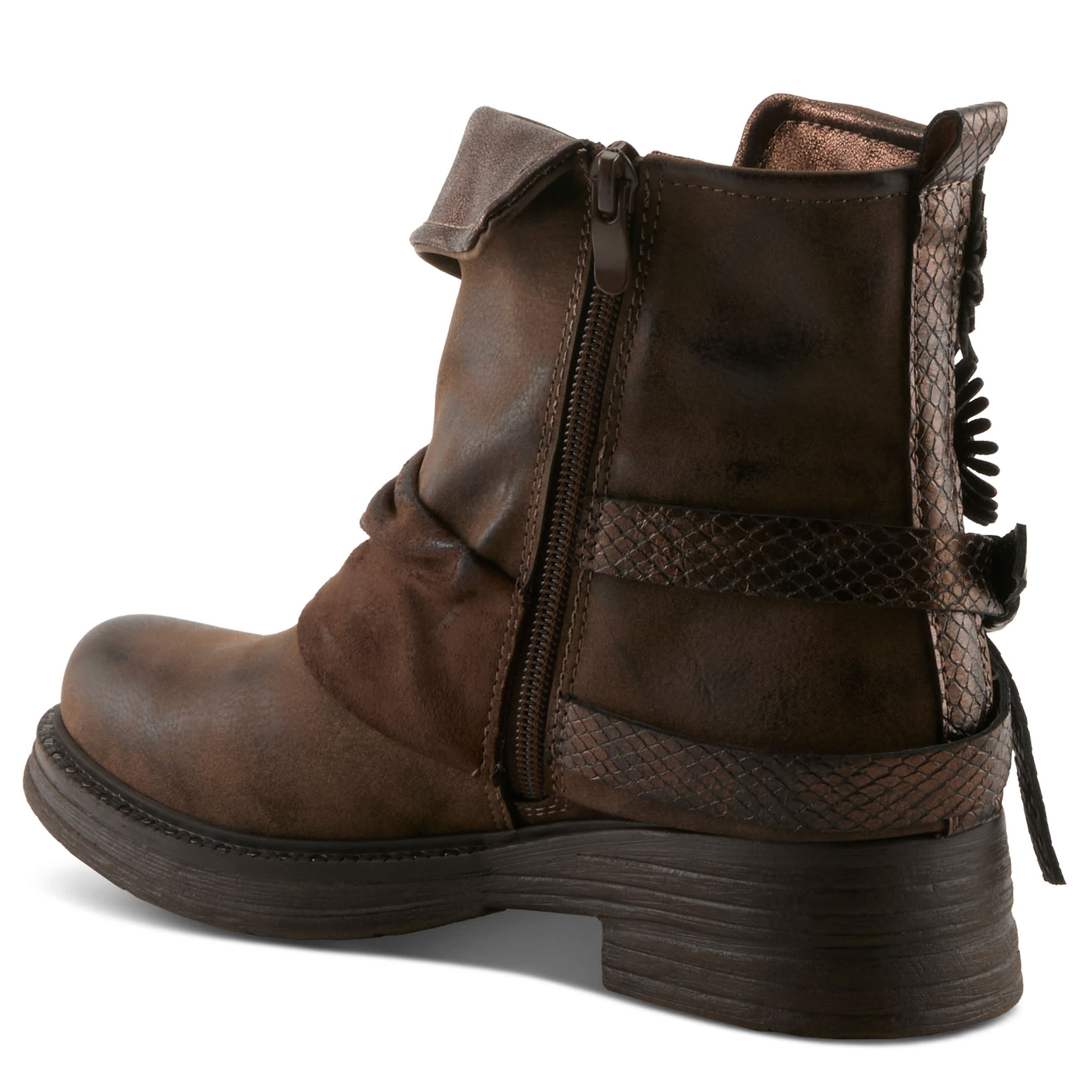 PATRIZIA-WOMENS MAXBEAUTE BOOTIE-DARK BROWN & 