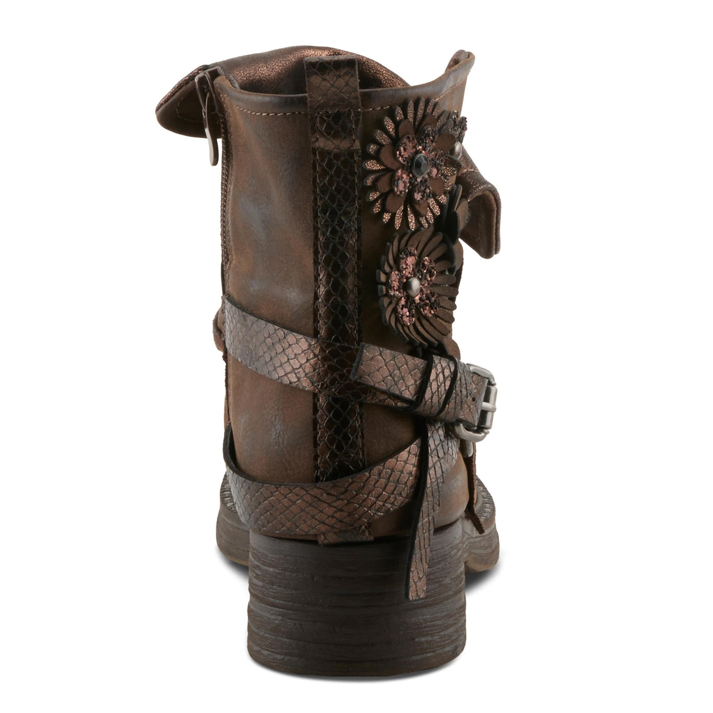 PATRIZIA-WOMENS MAXBEAUTE BOOTIE-DARK BROWN & 