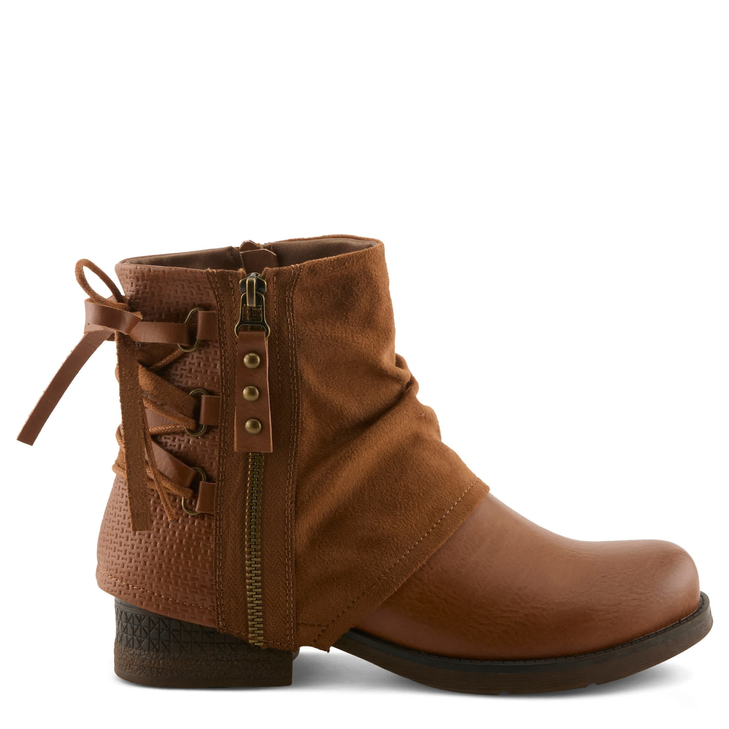 PATRIZIA-WOMENS MAXILUS BOOTIE-CAMEL & 