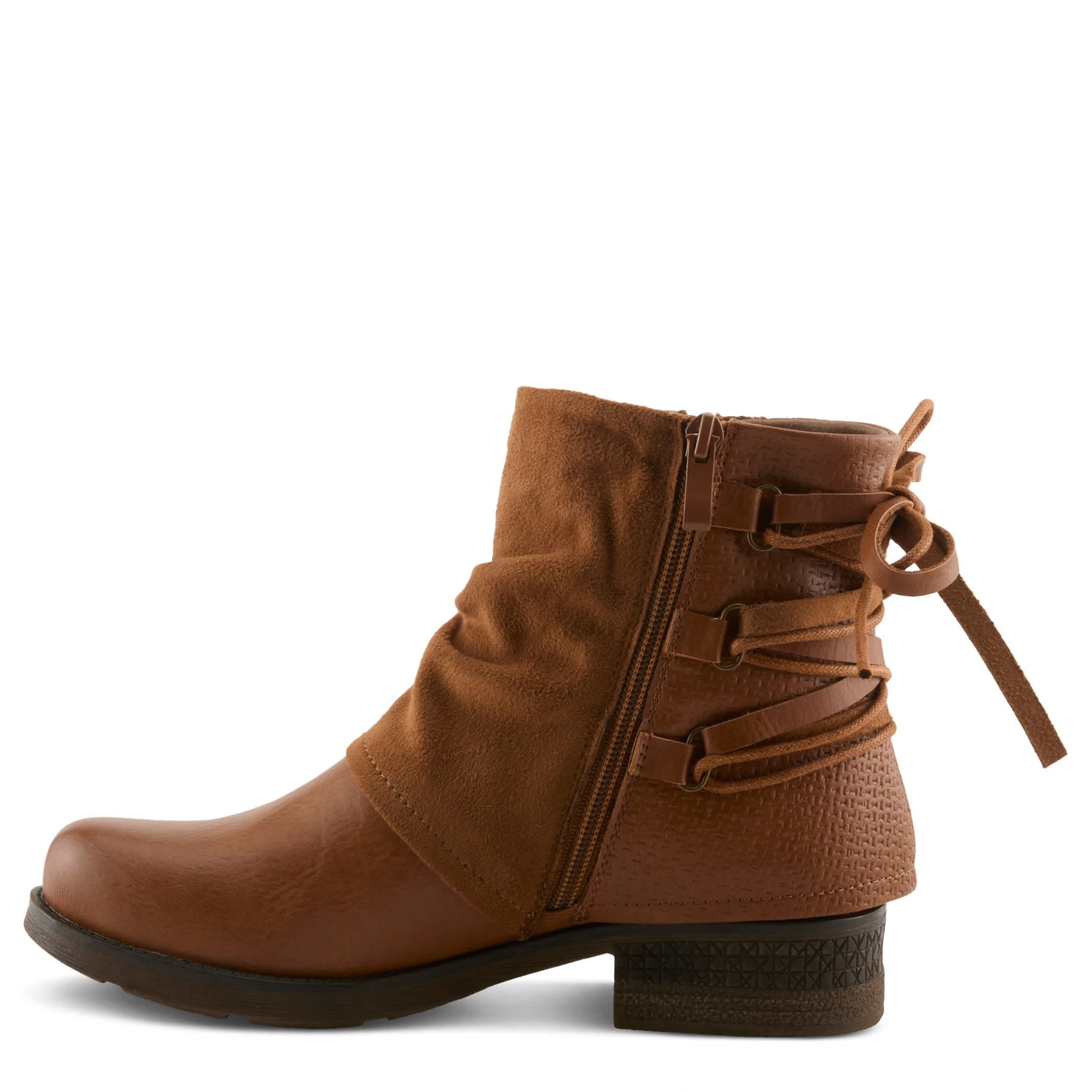 PATRIZIA-WOMENS MAXILUS BOOTIE-CAMEL & 