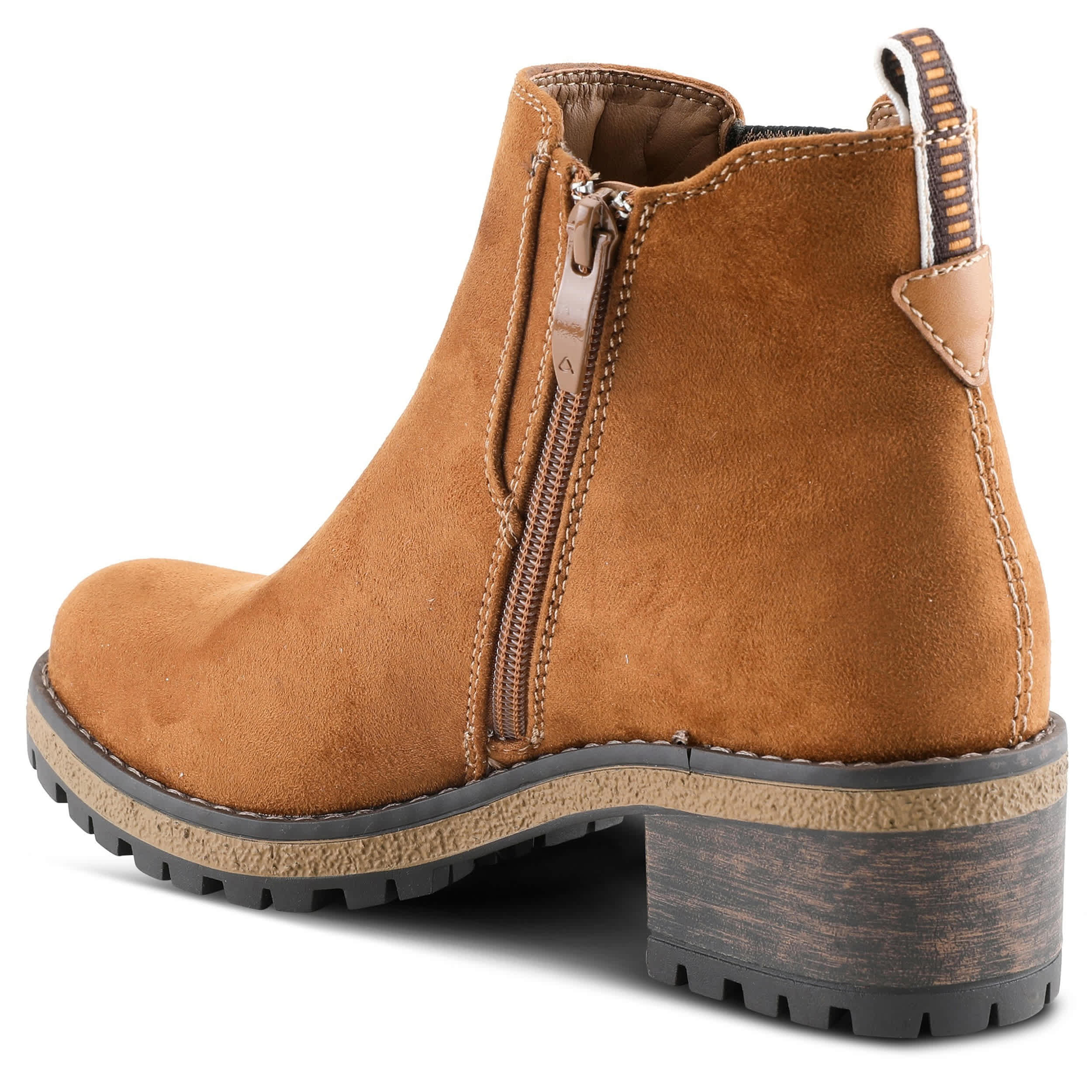 PATRIZIA-WOMENS SMYLIE BOOTIE-CAMEL & 