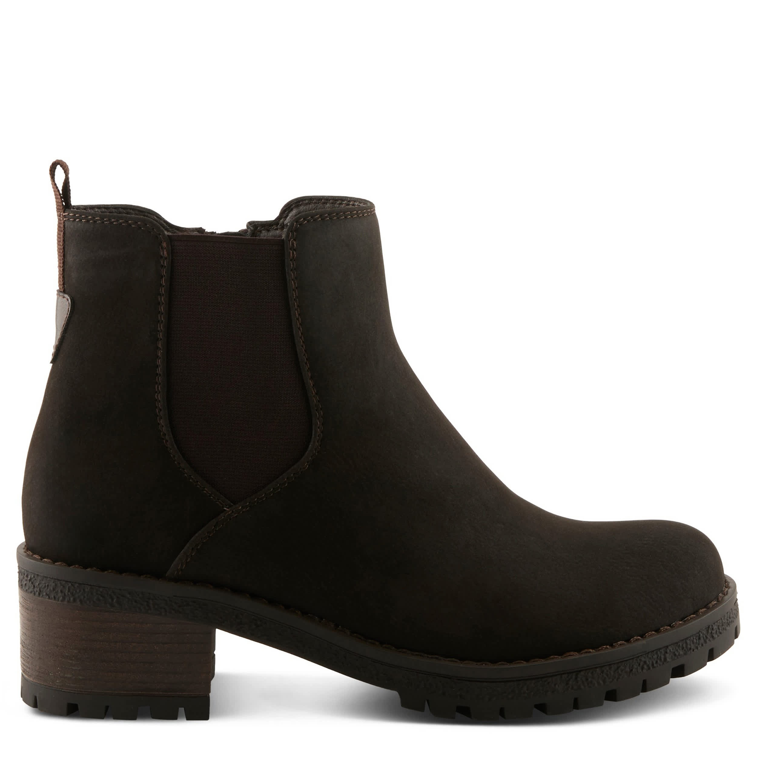 PATRIZIA-WOMENS SMYLIE BOOTIE-DARK BROWN & 