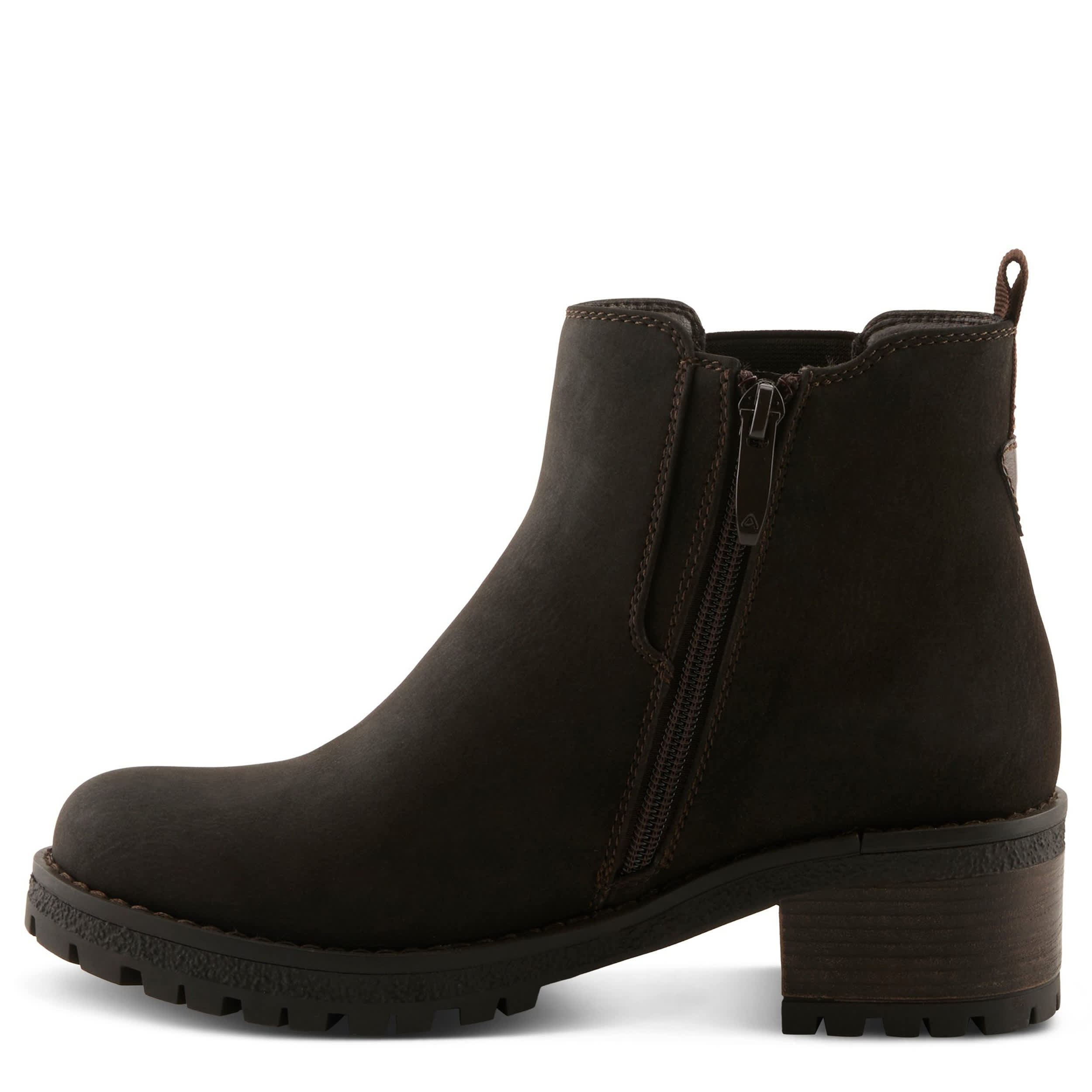 PATRIZIA-WOMENS SMYLIE BOOTIE-DARK BROWN & 