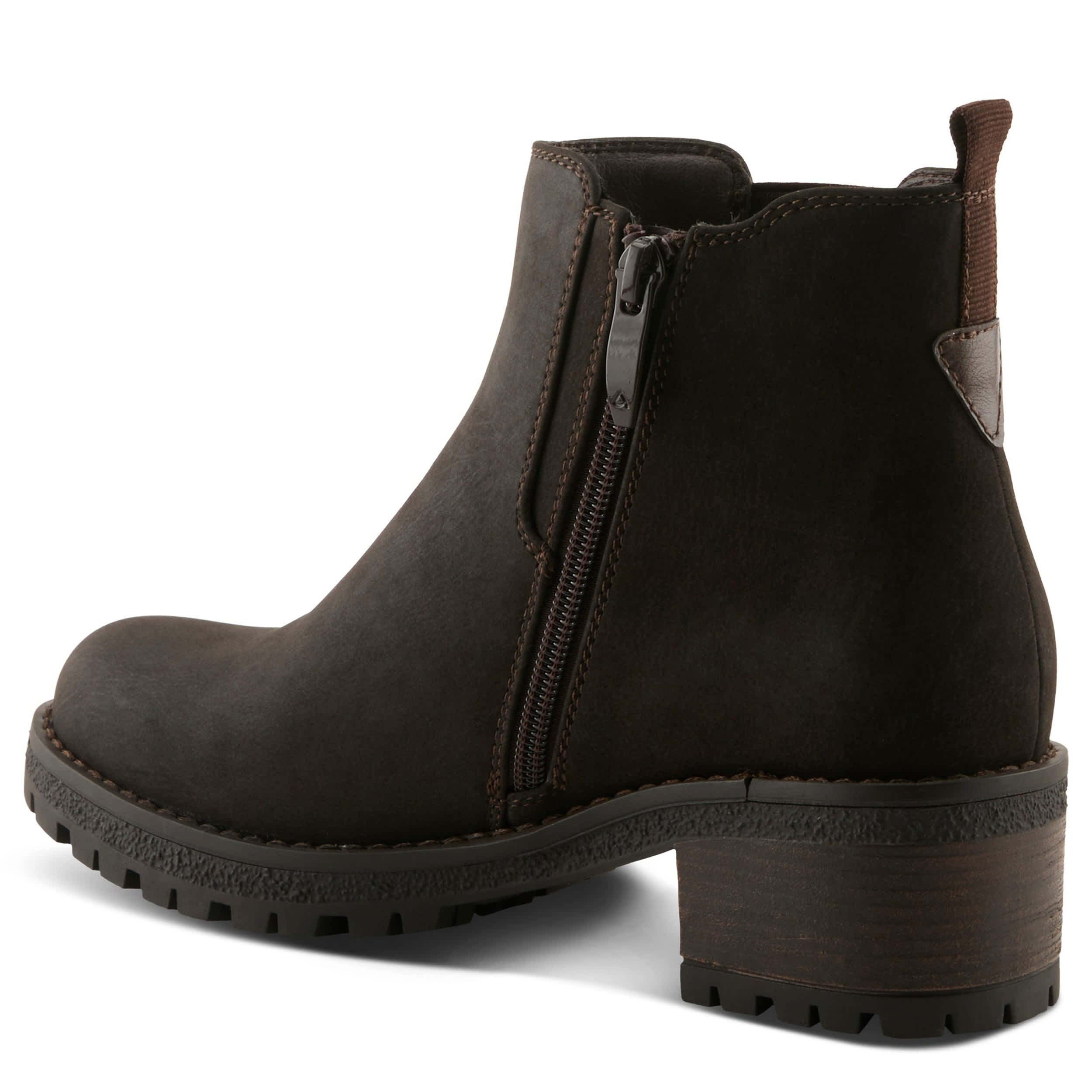 PATRIZIA-WOMENS SMYLIE BOOTIE-DARK BROWN & 