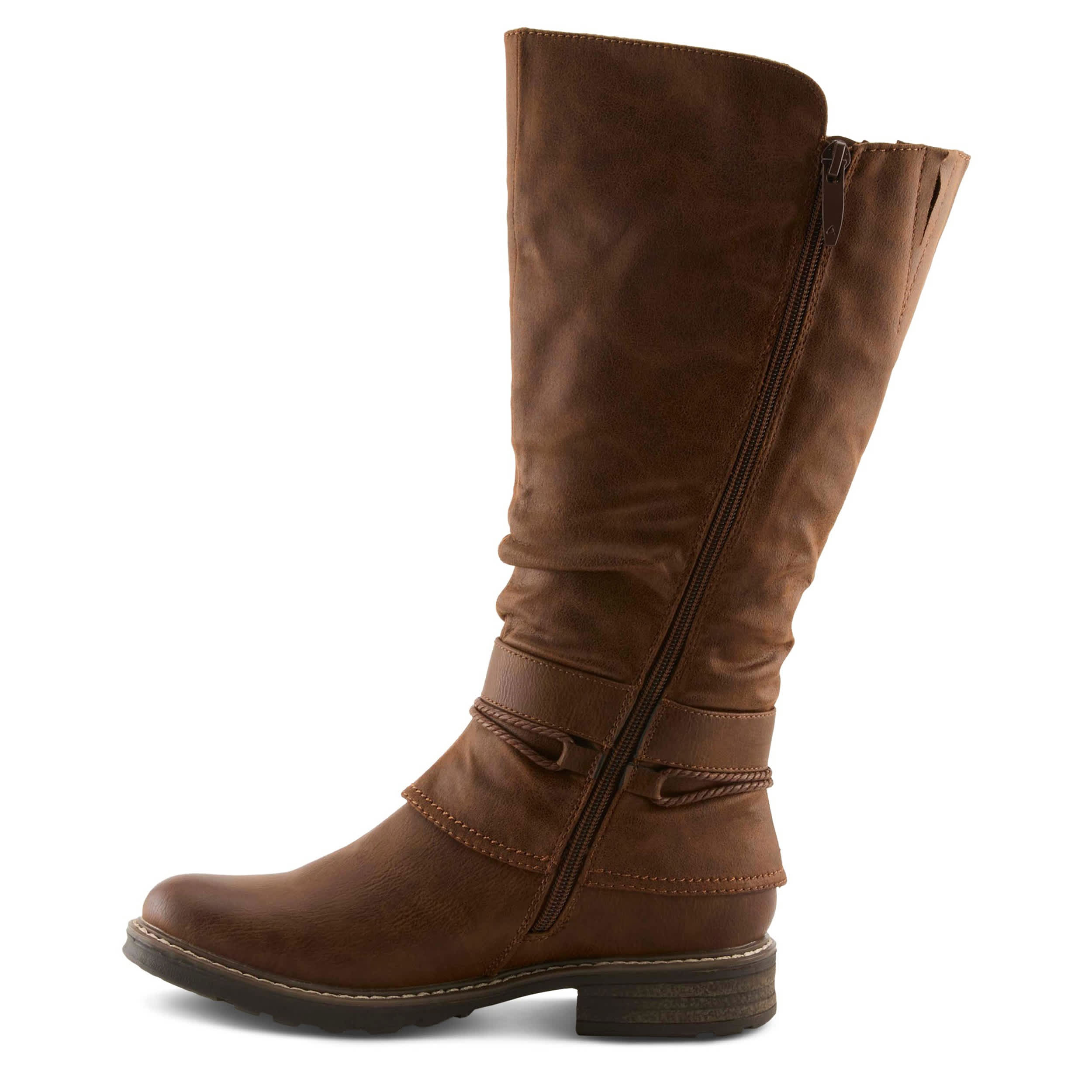 PATRIZIA-WOMENS KABUTA BOOTA TALL BOOT-BROWN & 
