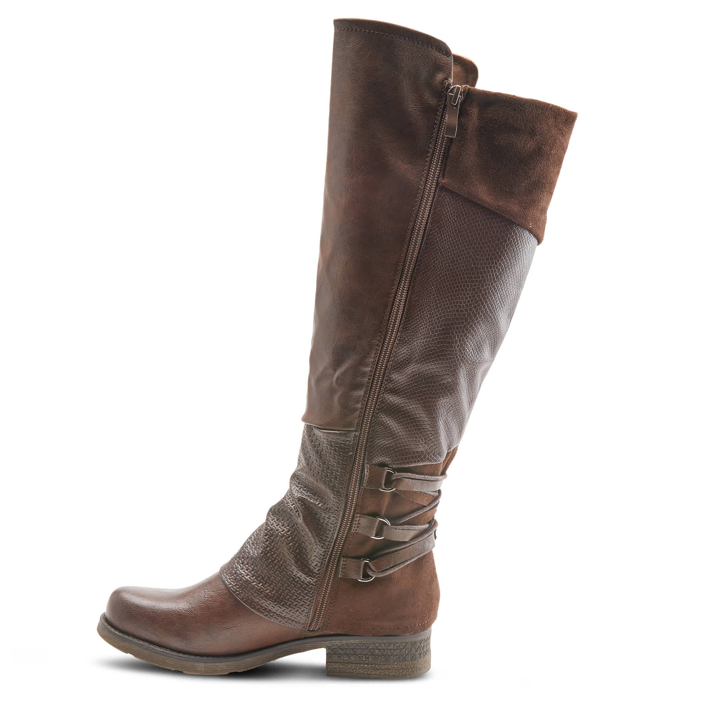 PATRIZIA-WOMENS MAXIE TALL BOOT-BROWN & 
