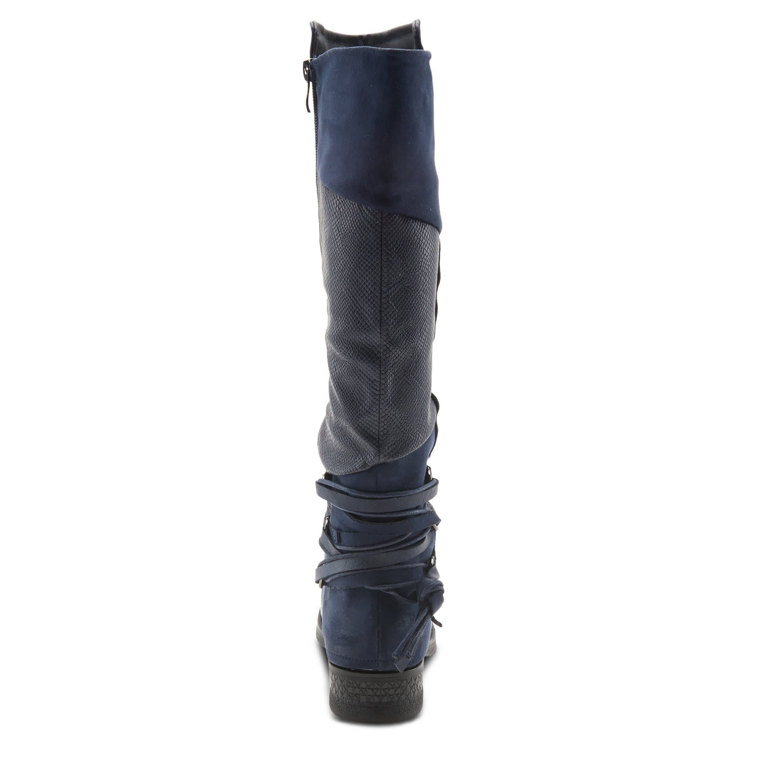 PATRIZIA-WOMENS MAXIE TALL BOOT-NAVY & 