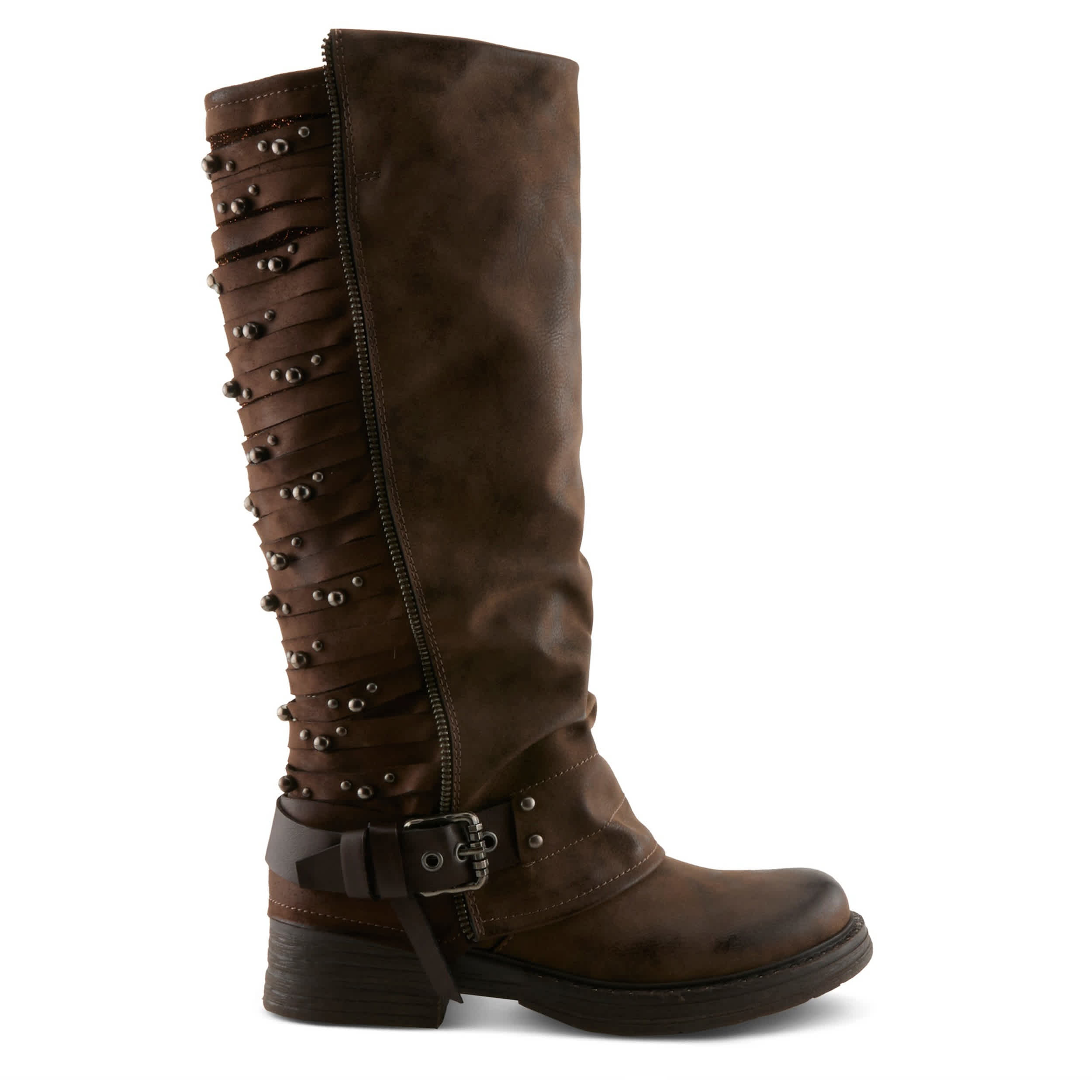 PATRIZIA-WOMENS NOLIMITS TALL BOOT-DARK BROWN & 