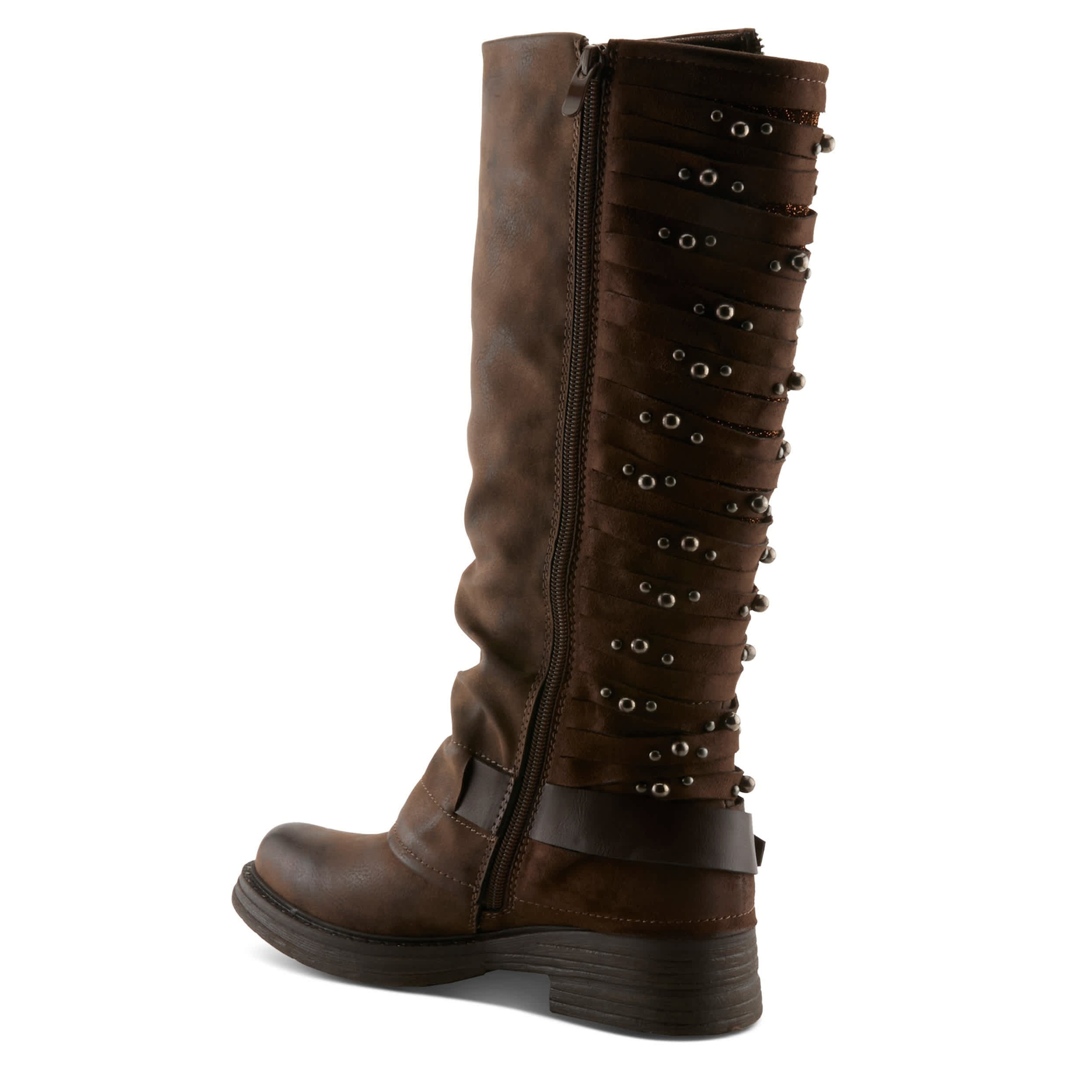 PATRIZIA-WOMENS NOLIMITS TALL BOOT-DARK BROWN & 
