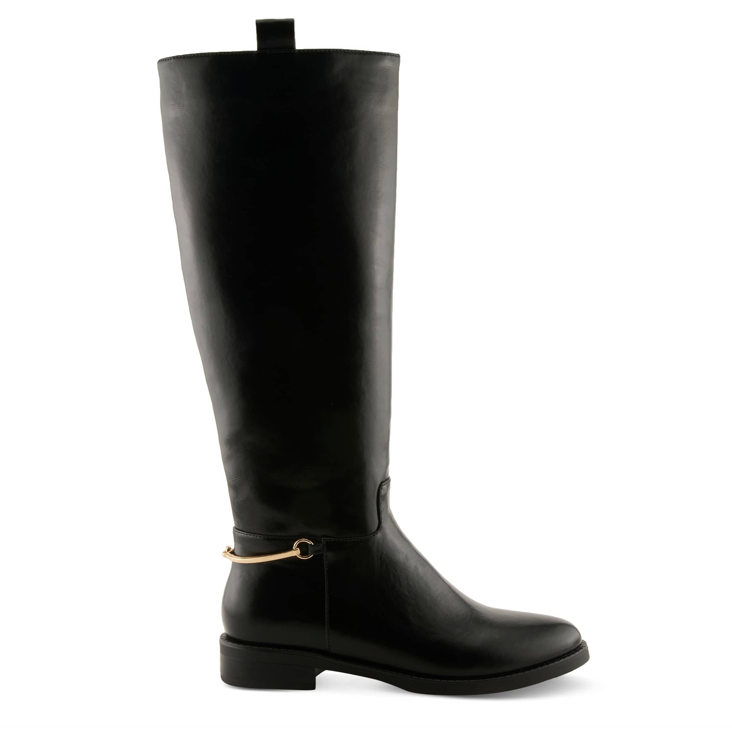 PATRIZIA-WOMENS RIDINSTYLE TALL BOOT-BLACK & 