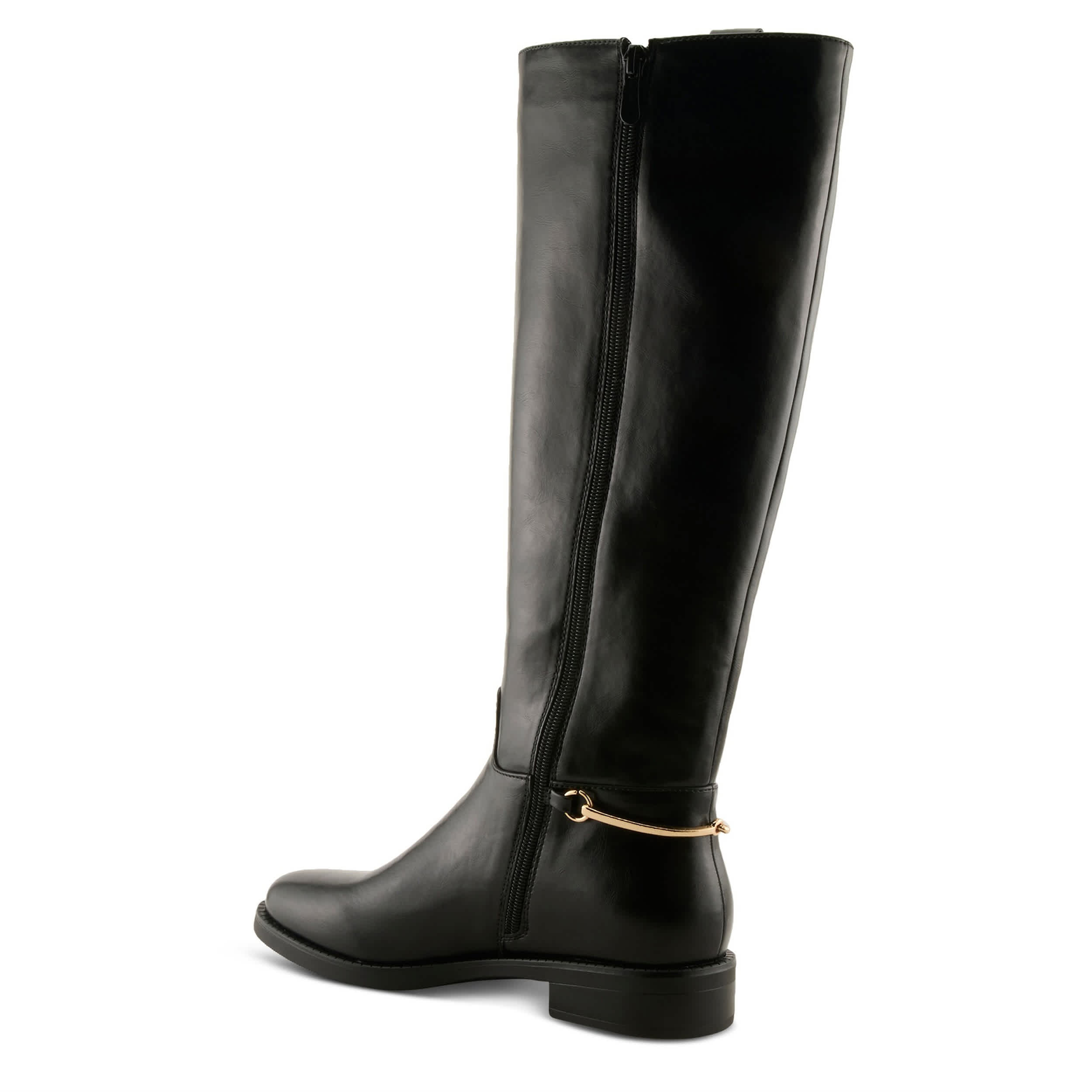 PATRIZIA-WOMENS RIDINSTYLE TALL BOOT-BLACK & 