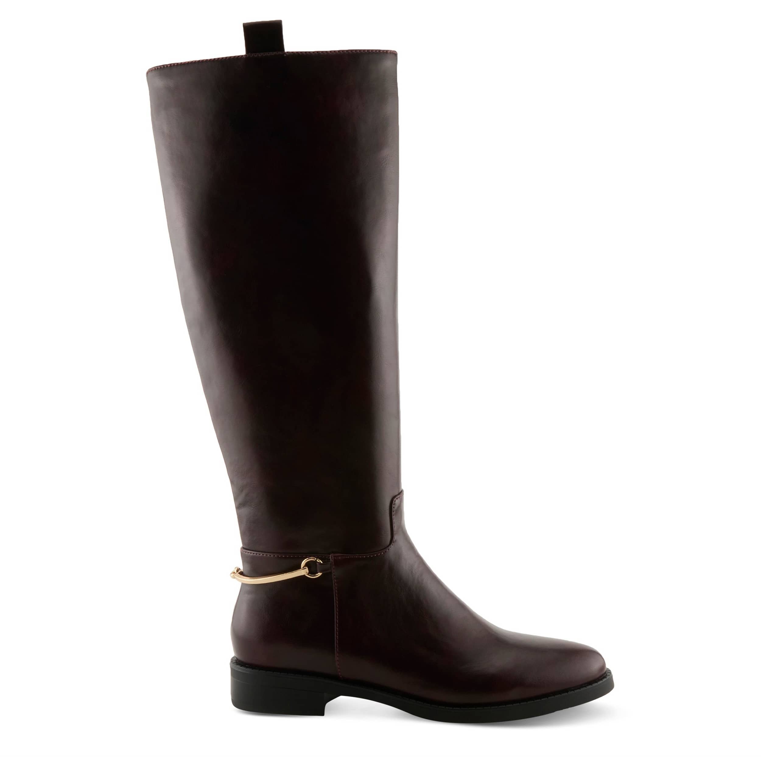 PATRIZIA-WOMENS RIDINSTYLE TALL BOOT-BURGUNDY & 