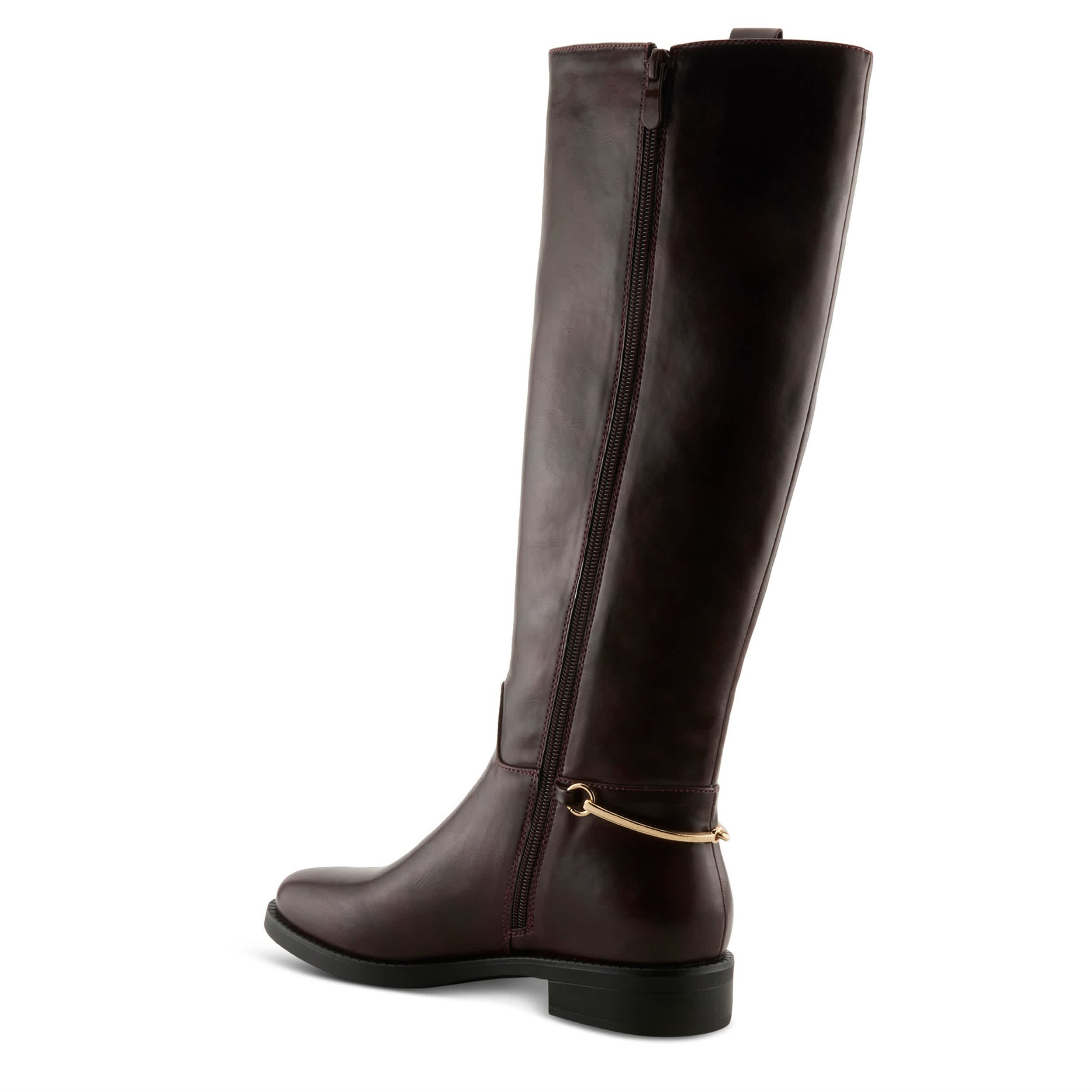 PATRIZIA-WOMENS RIDINSTYLE TALL BOOT-BURGUNDY & 