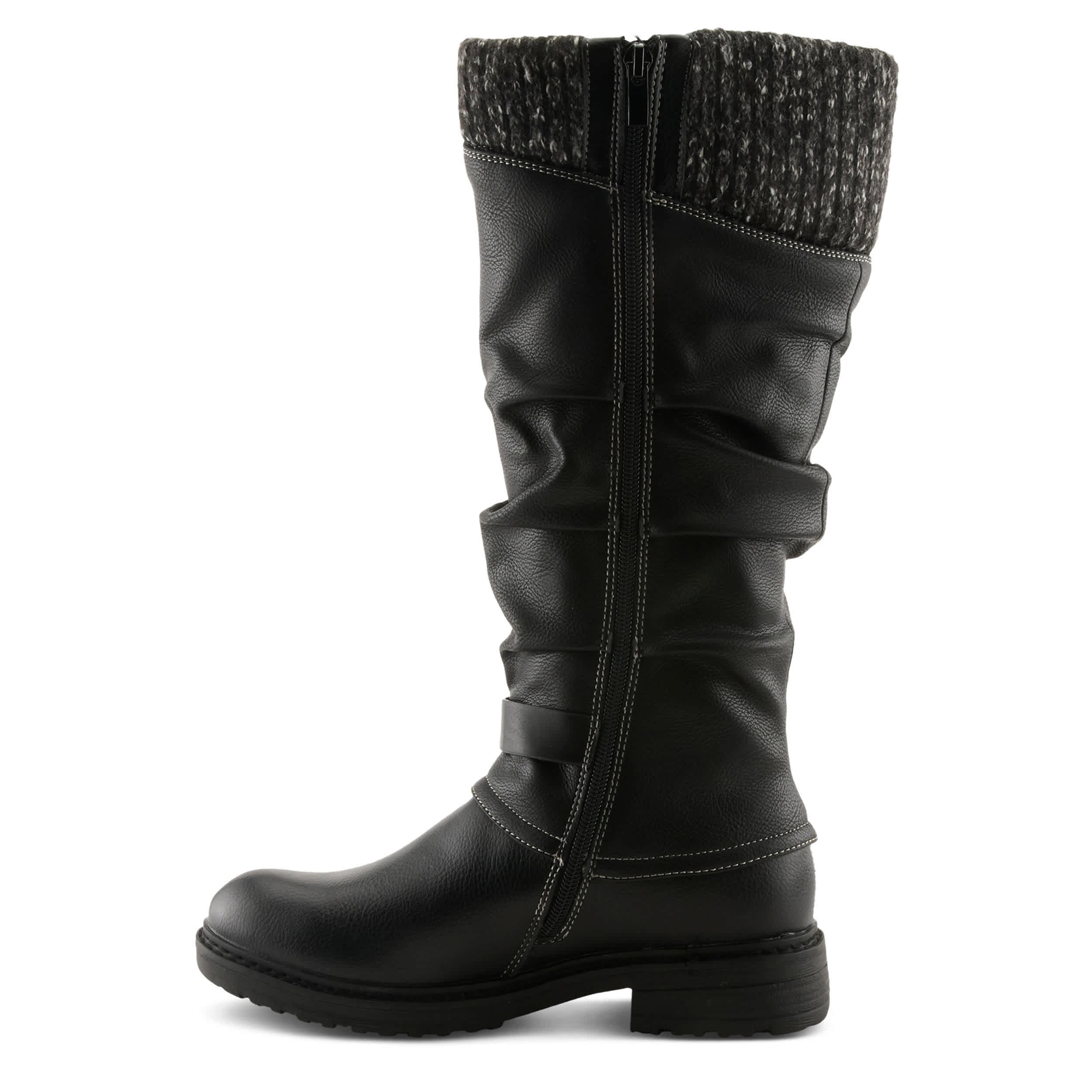 PATRIZIA-WOMENS ROWIN TALL BOOT-BLACK & 