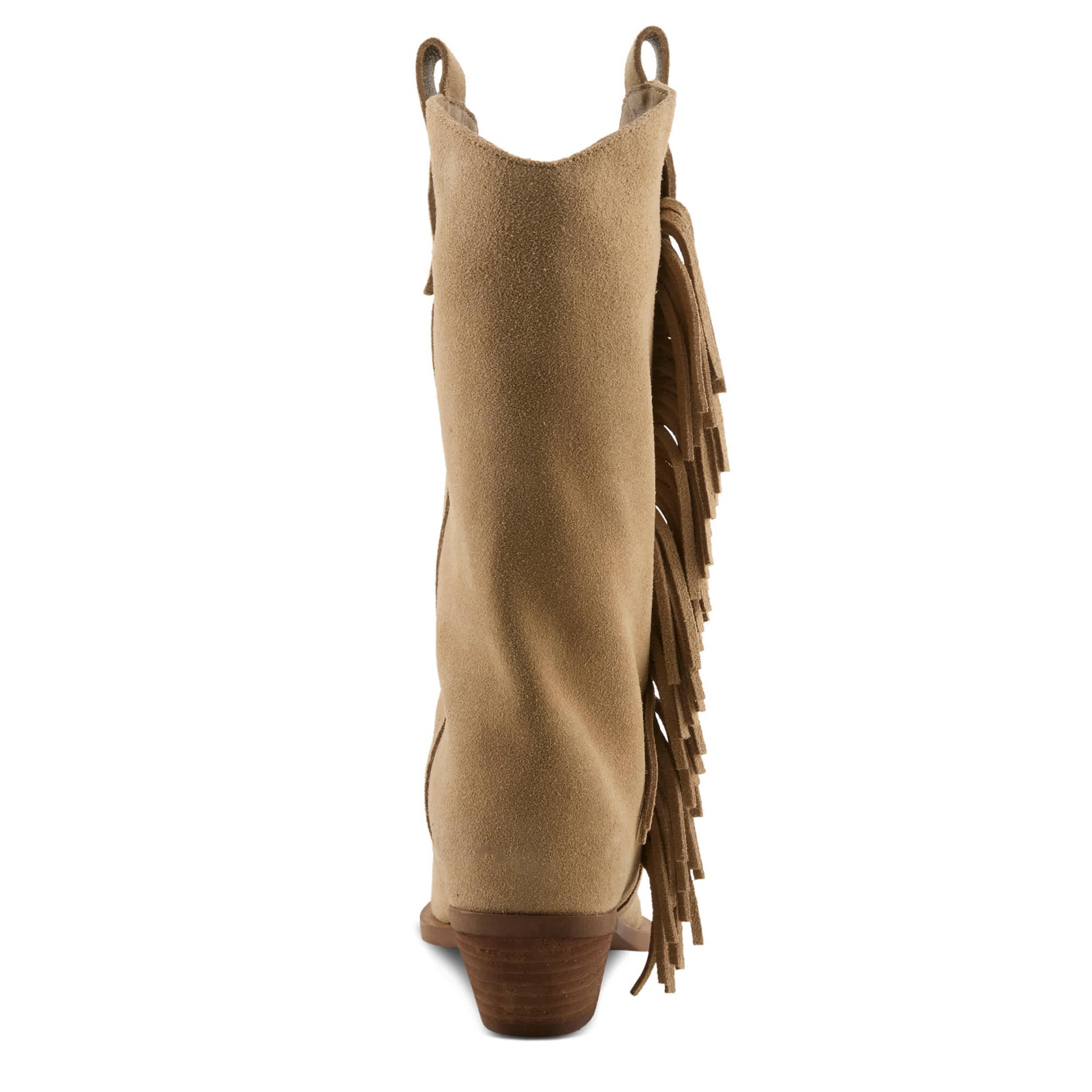 PATRIZIA-WOMENS FRINGEGAL WESTERN BOOT-BEIGE & 