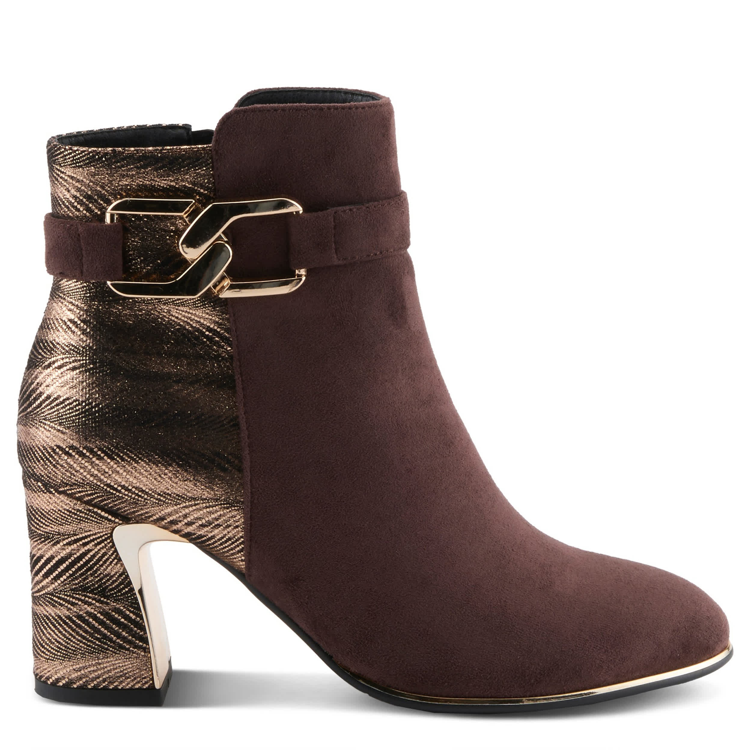 PATRIZIA-WOMENS GORGINA BOOTIE-DARK BROWN & 