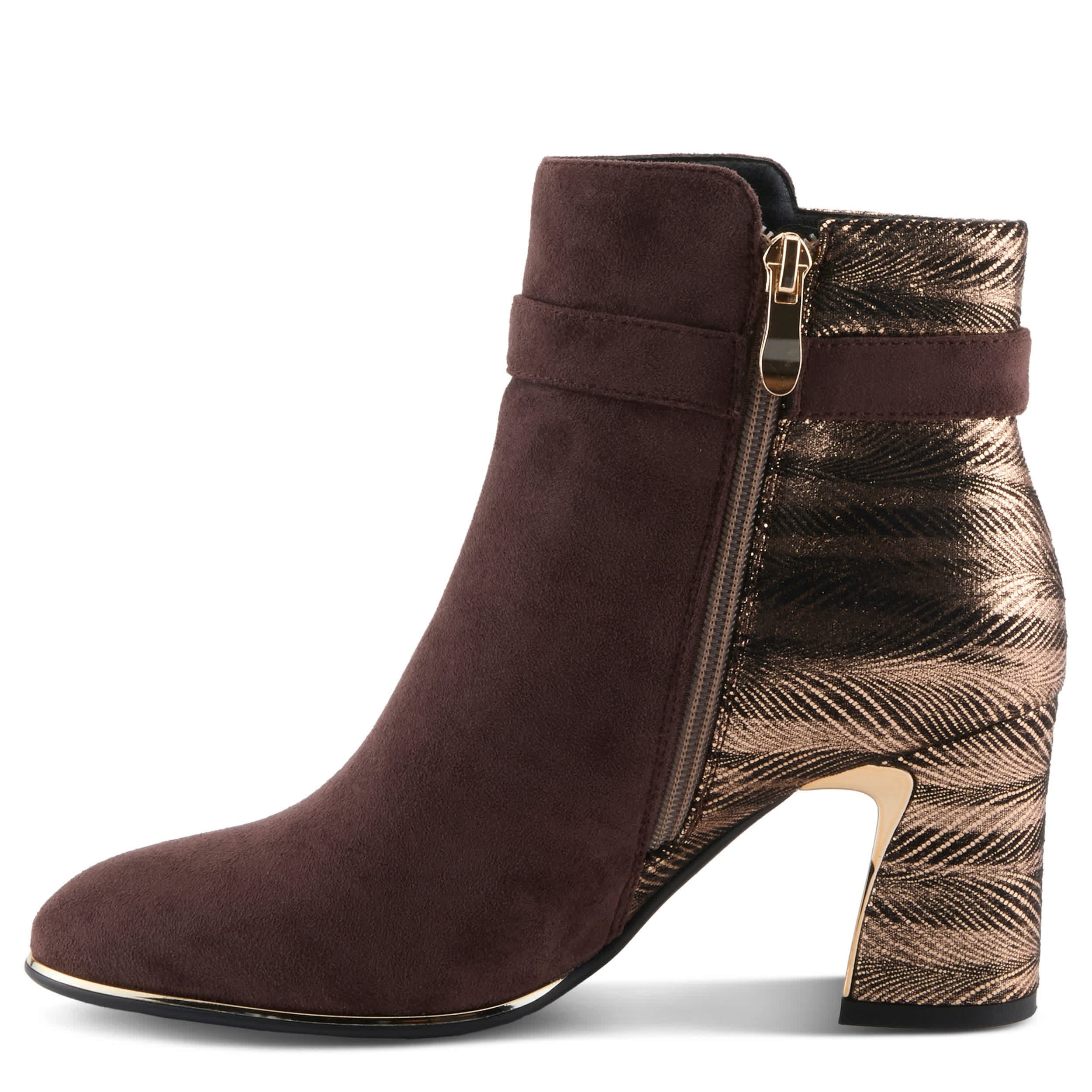 PATRIZIA-WOMENS GORGINA BOOTIE-DARK BROWN & 