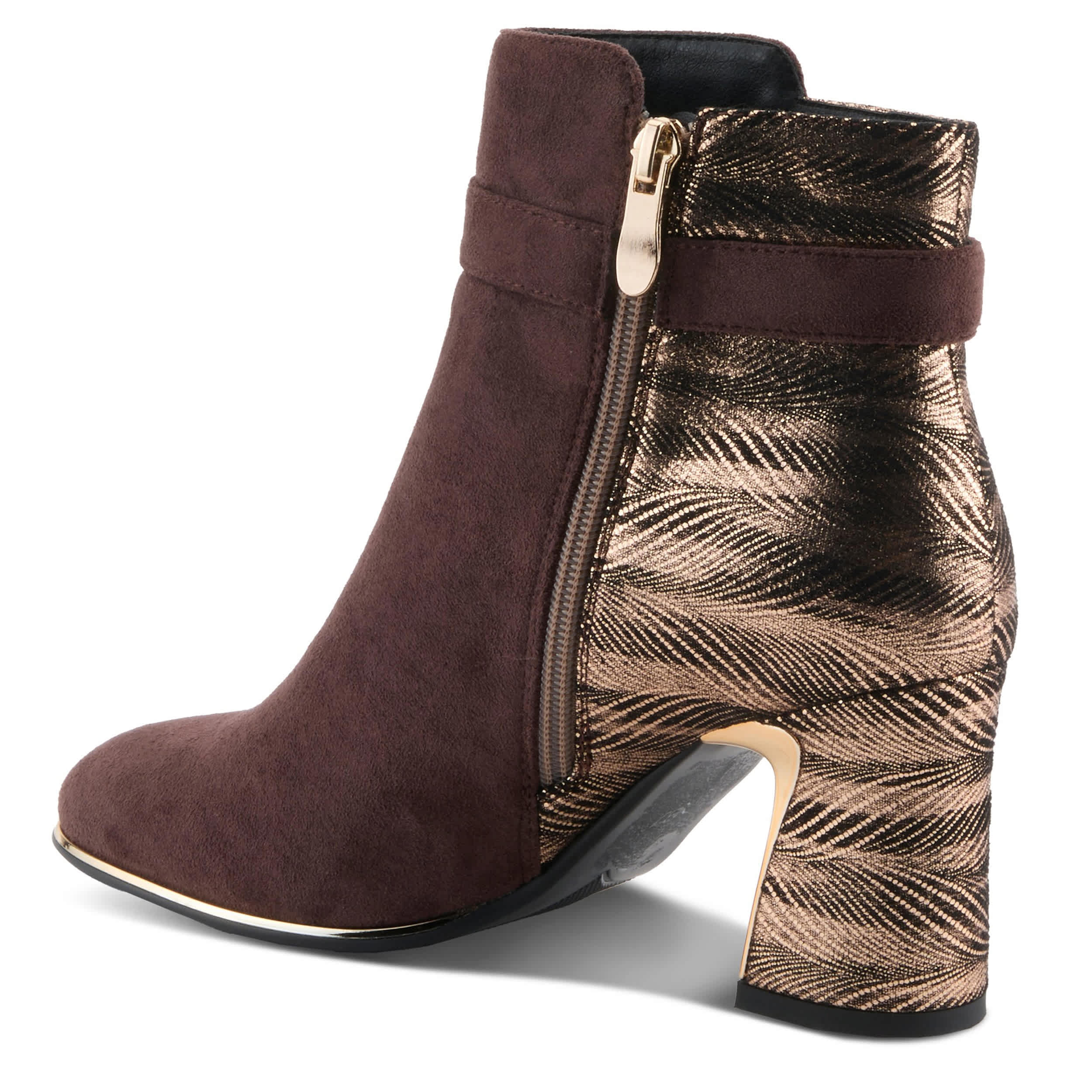 PATRIZIA-WOMENS GORGINA BOOTIE-DARK BROWN & 