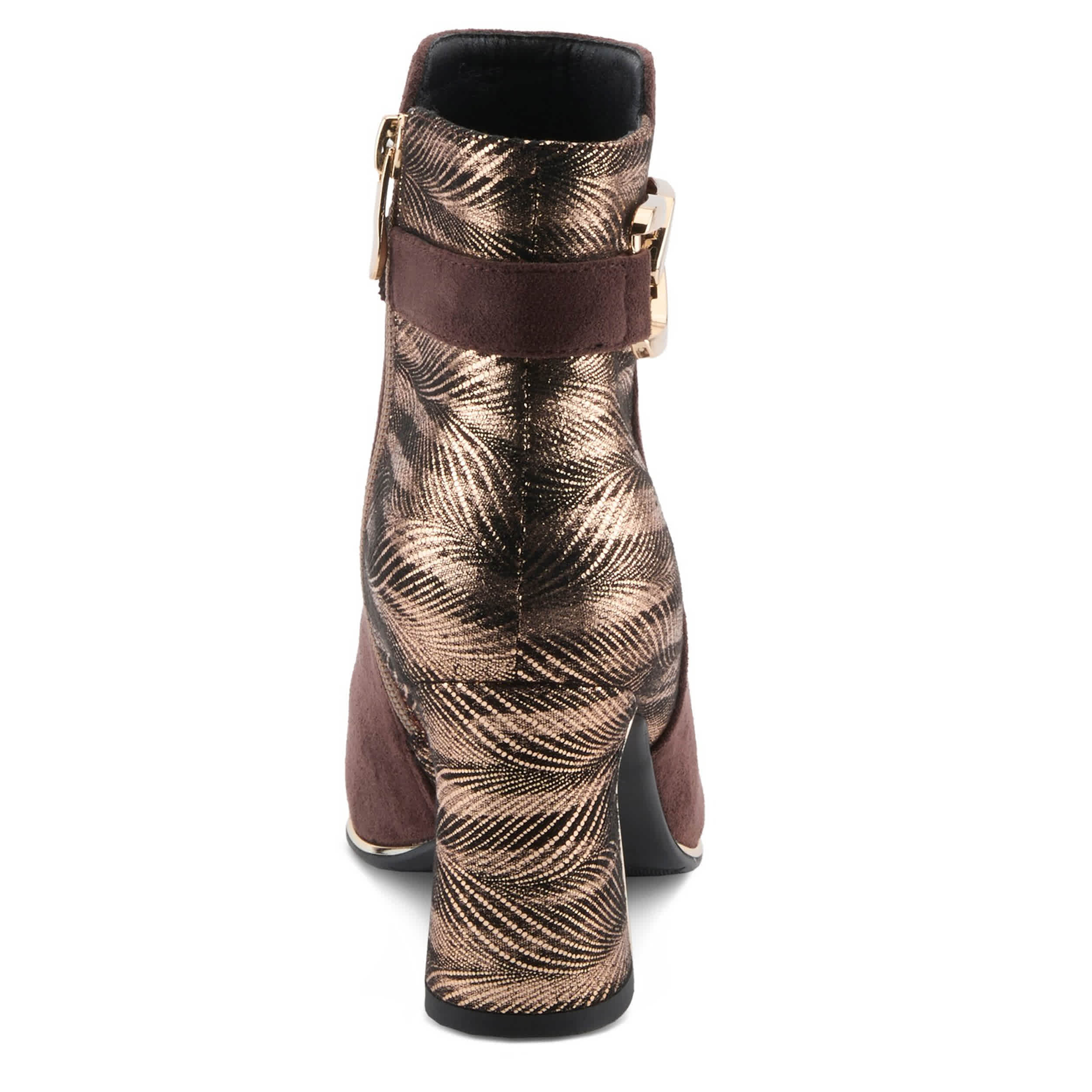 PATRIZIA-WOMENS GORGINA BOOTIE-DARK BROWN & 