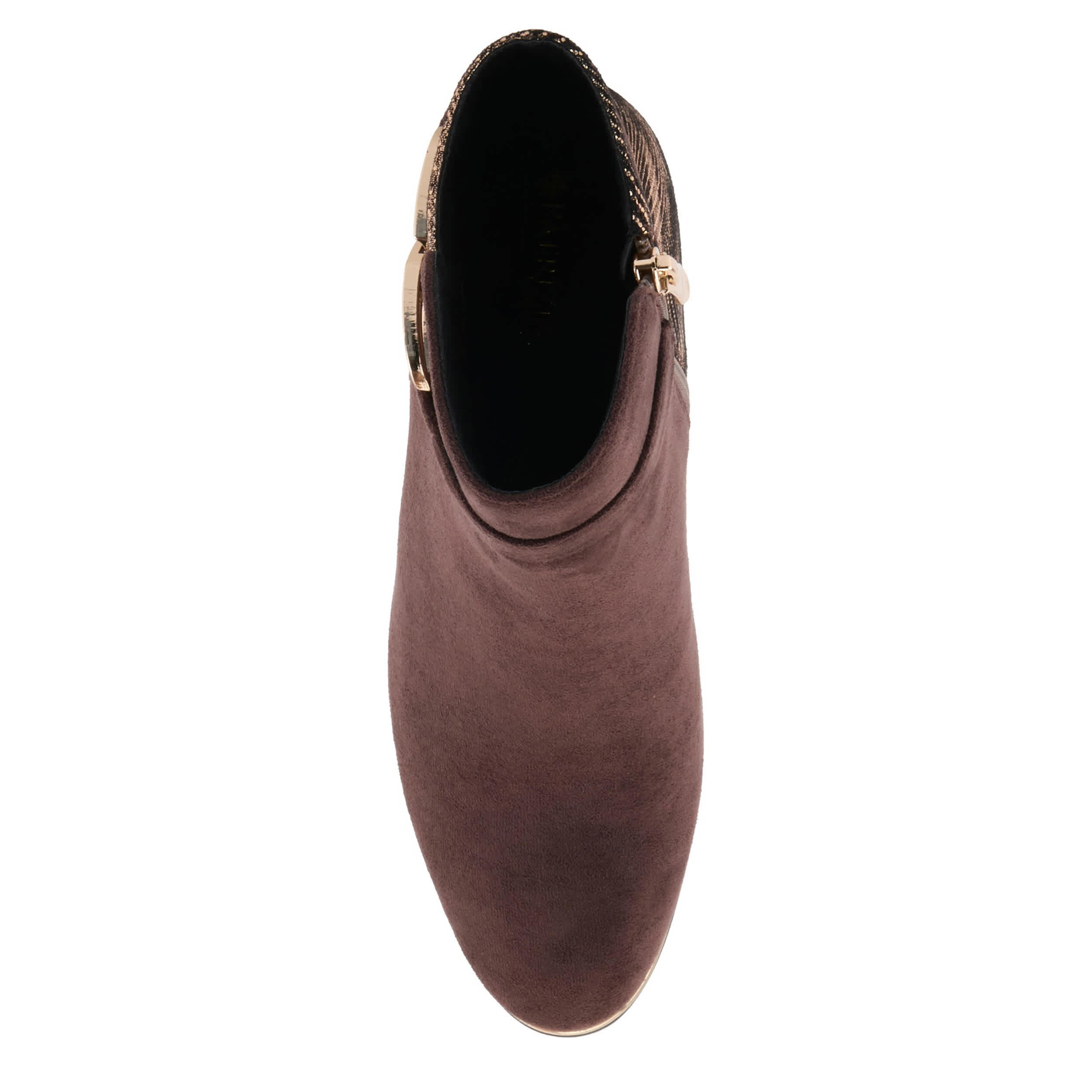 PATRIZIA-WOMENS GORGINA BOOTIE-DARK BROWN & 