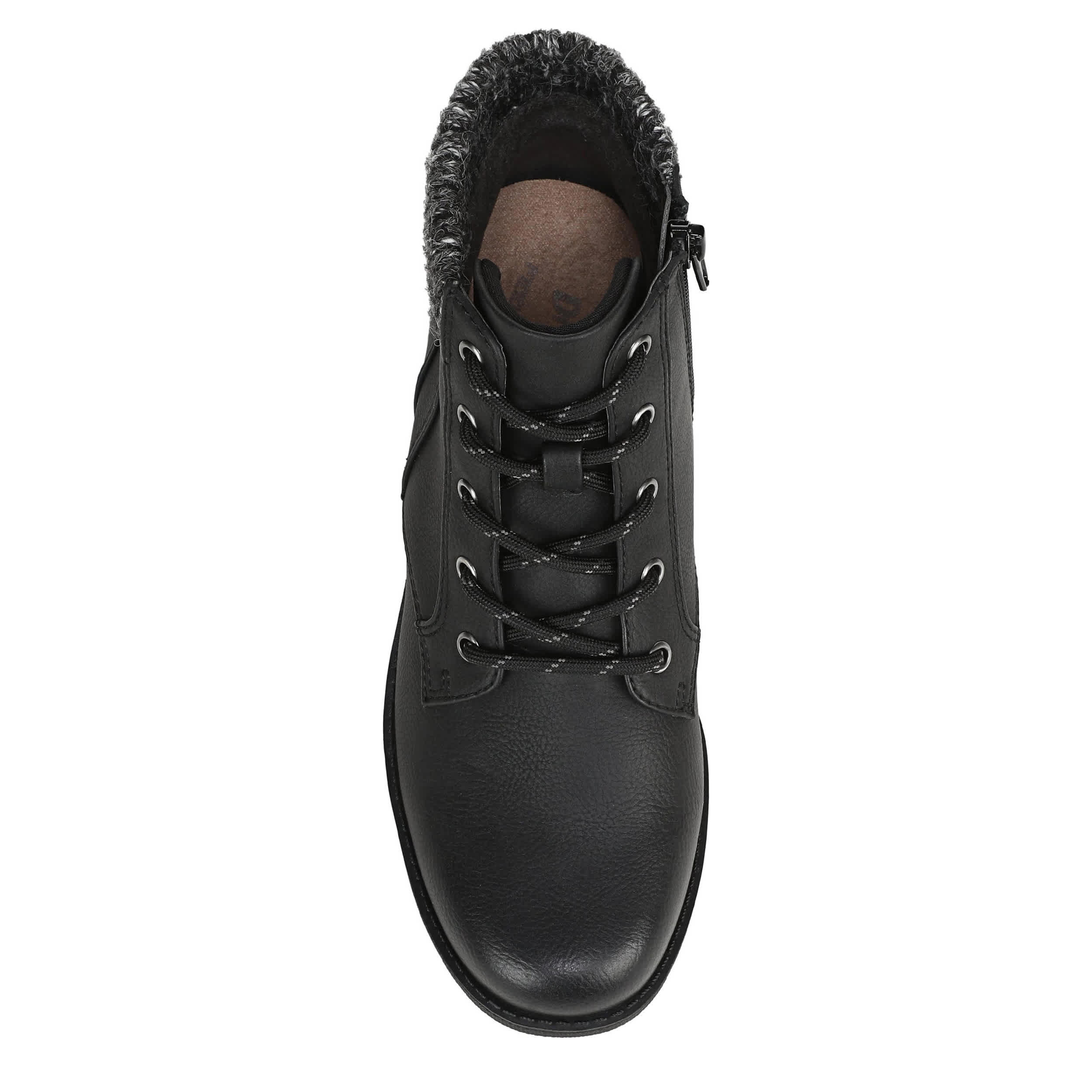 DR. SCHOLL'S-WOMENS DAPHNE LACE BOOTIE-BLACK & 