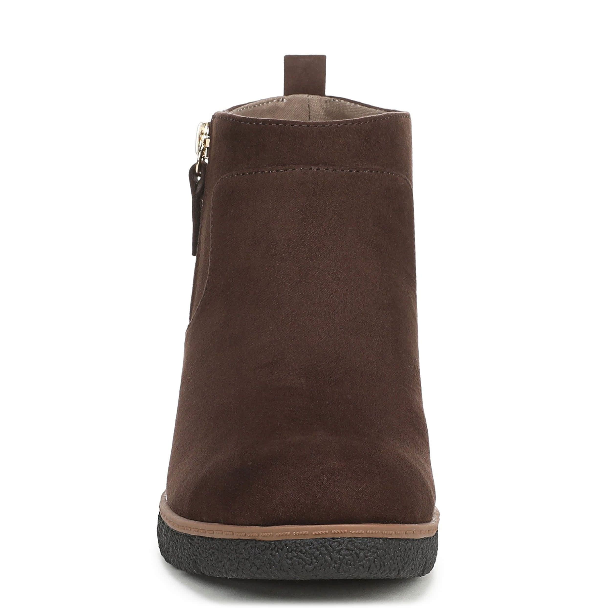 DR. SCHOLL'S-WOMENS BIANCA BOOTIE-CORDOVAN & 