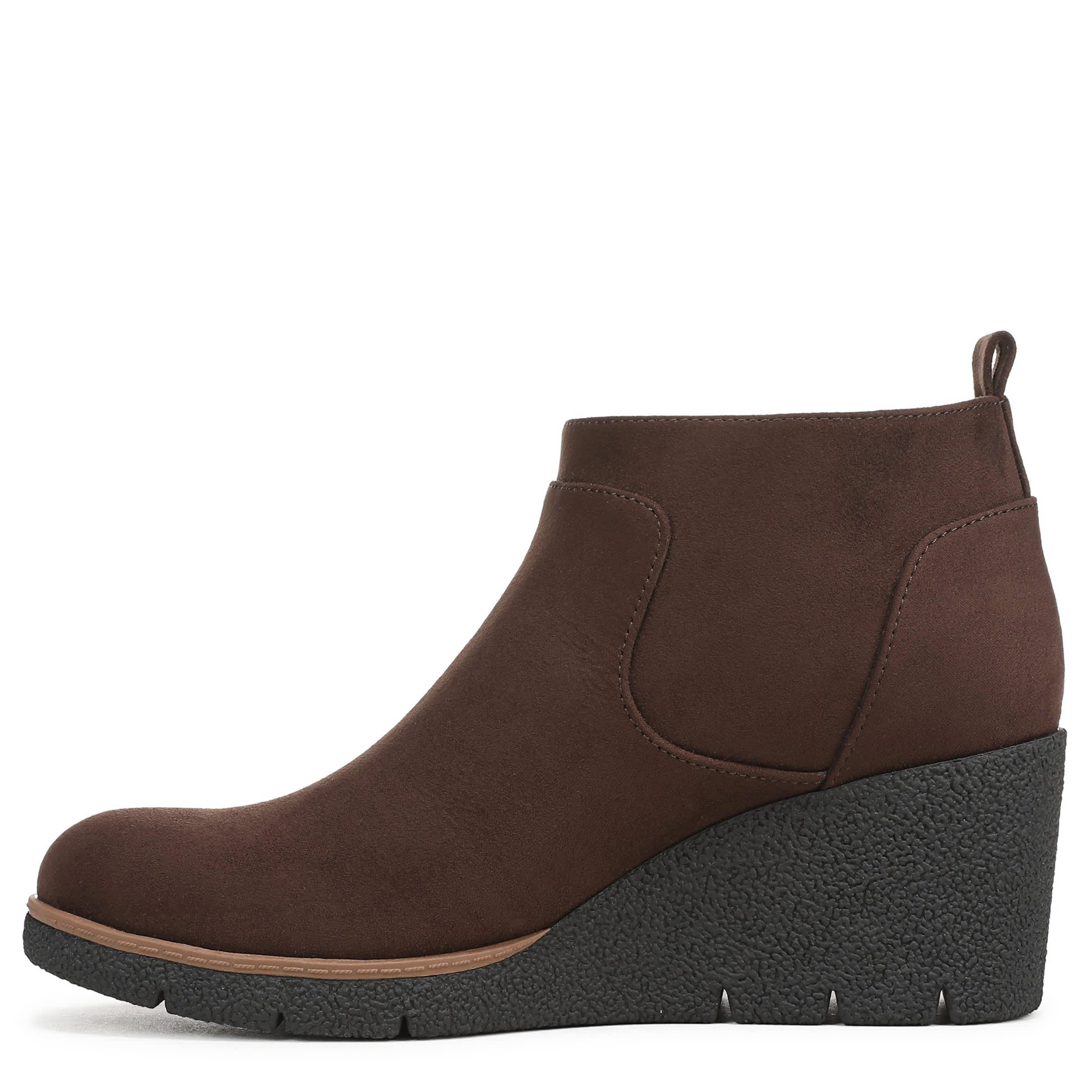DR. SCHOLL'S-WOMENS BIANCA BOOTIE-CORDOVAN & 