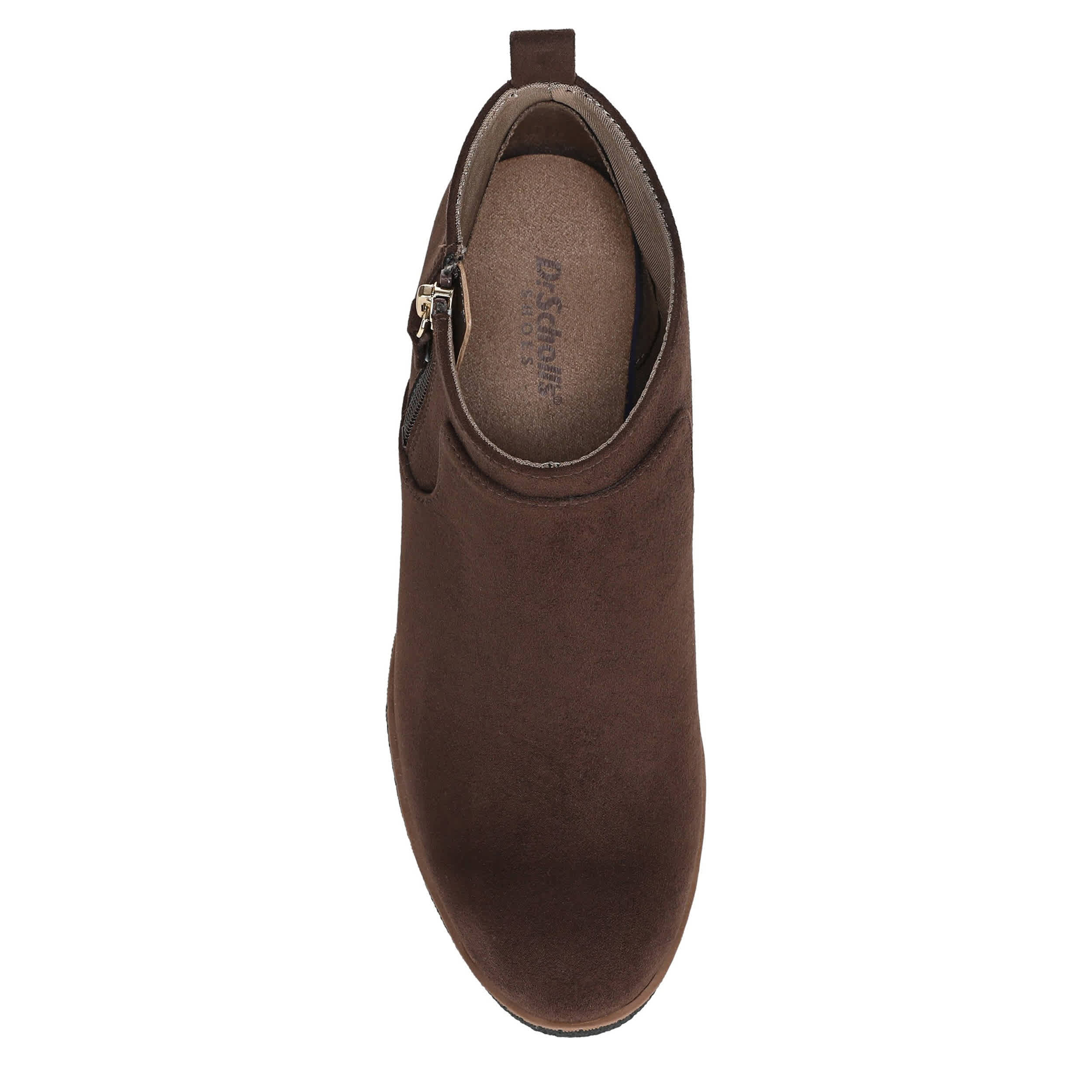 DR. SCHOLL'S-WOMENS BIANCA BOOTIE-CORDOVAN & 