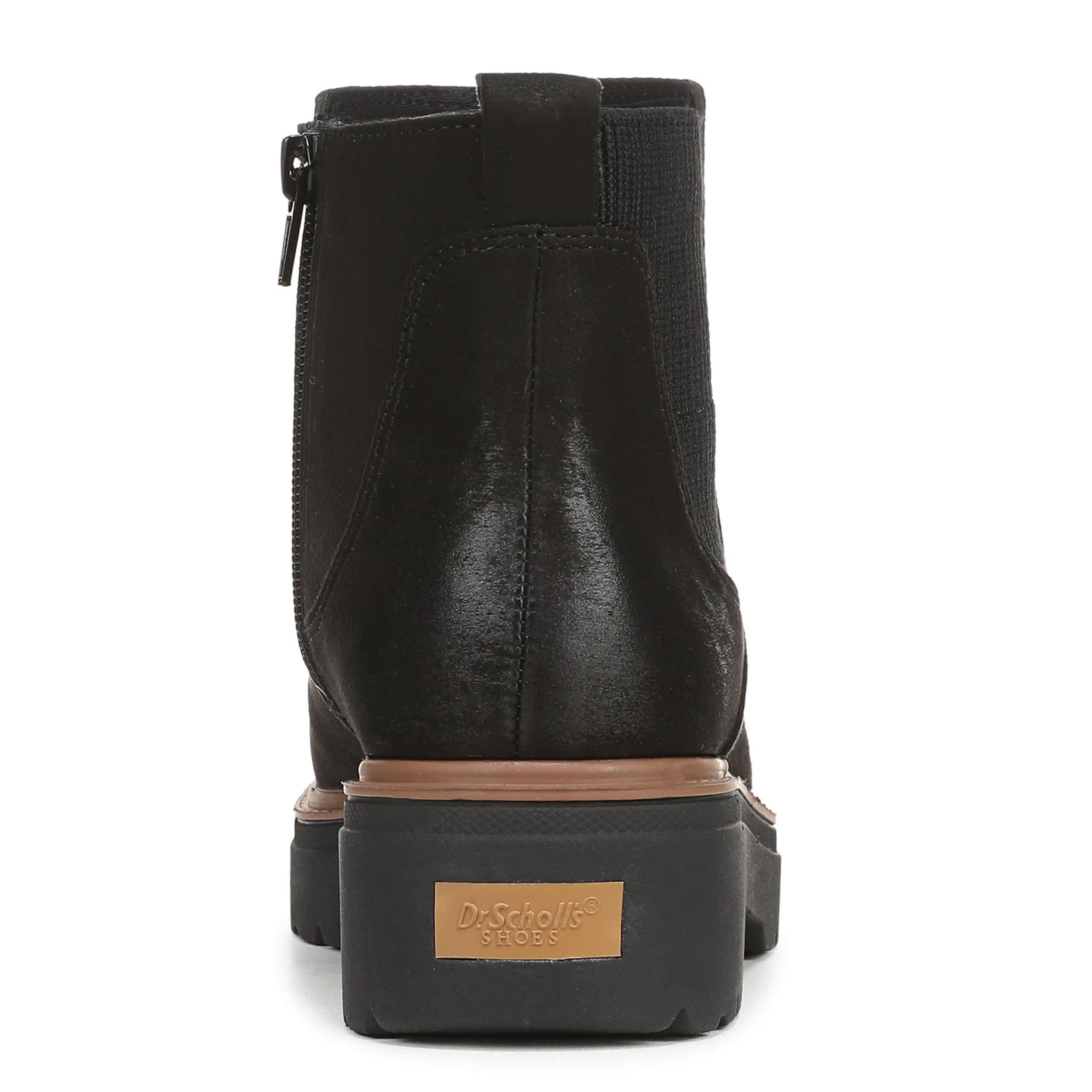 DR. SCHOLL'S-WOMENS BRING VIBES BOOT-BLACK & 