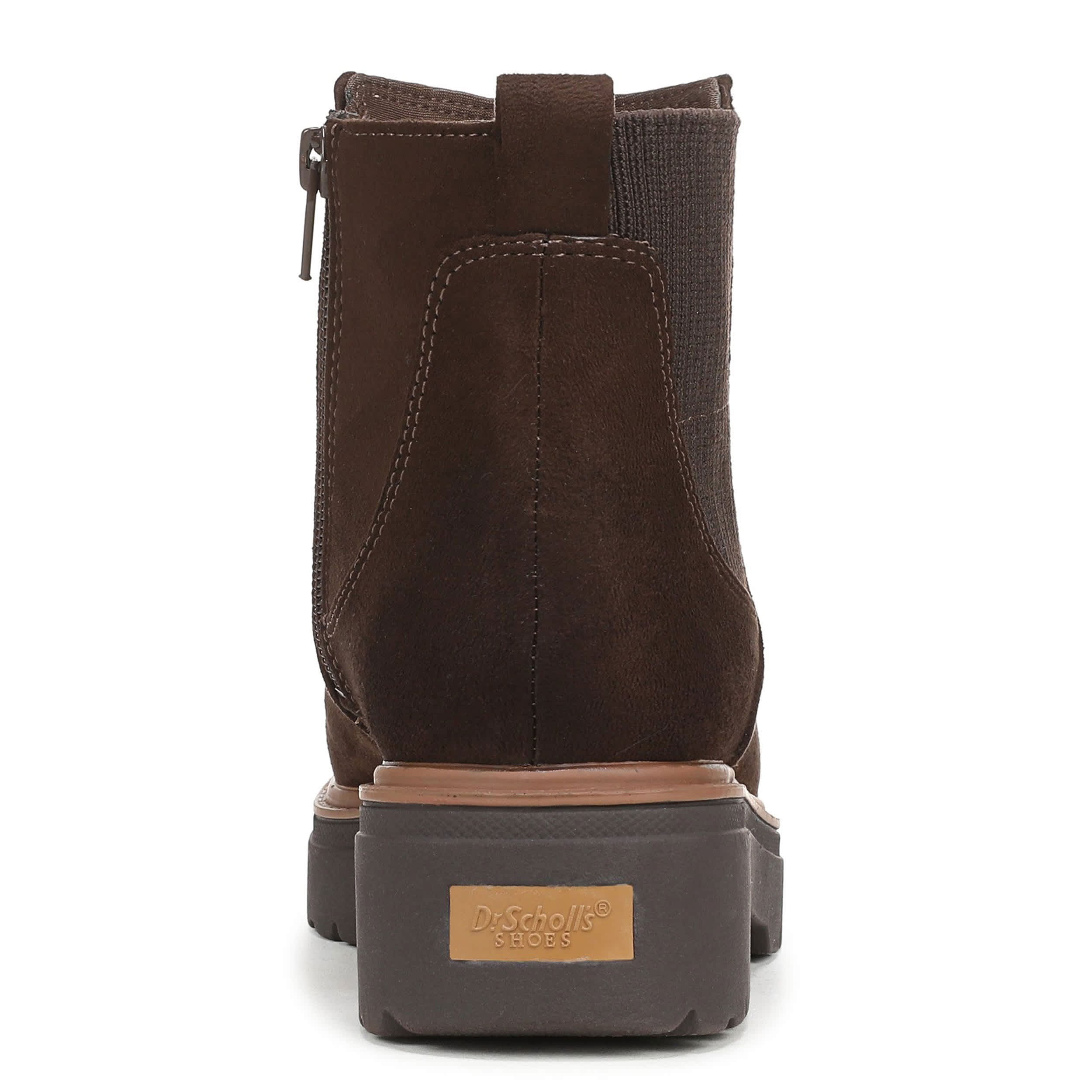 DR. SCHOLL'S-WOMENS BRING VIBES BOOT-CORDOVAN & 