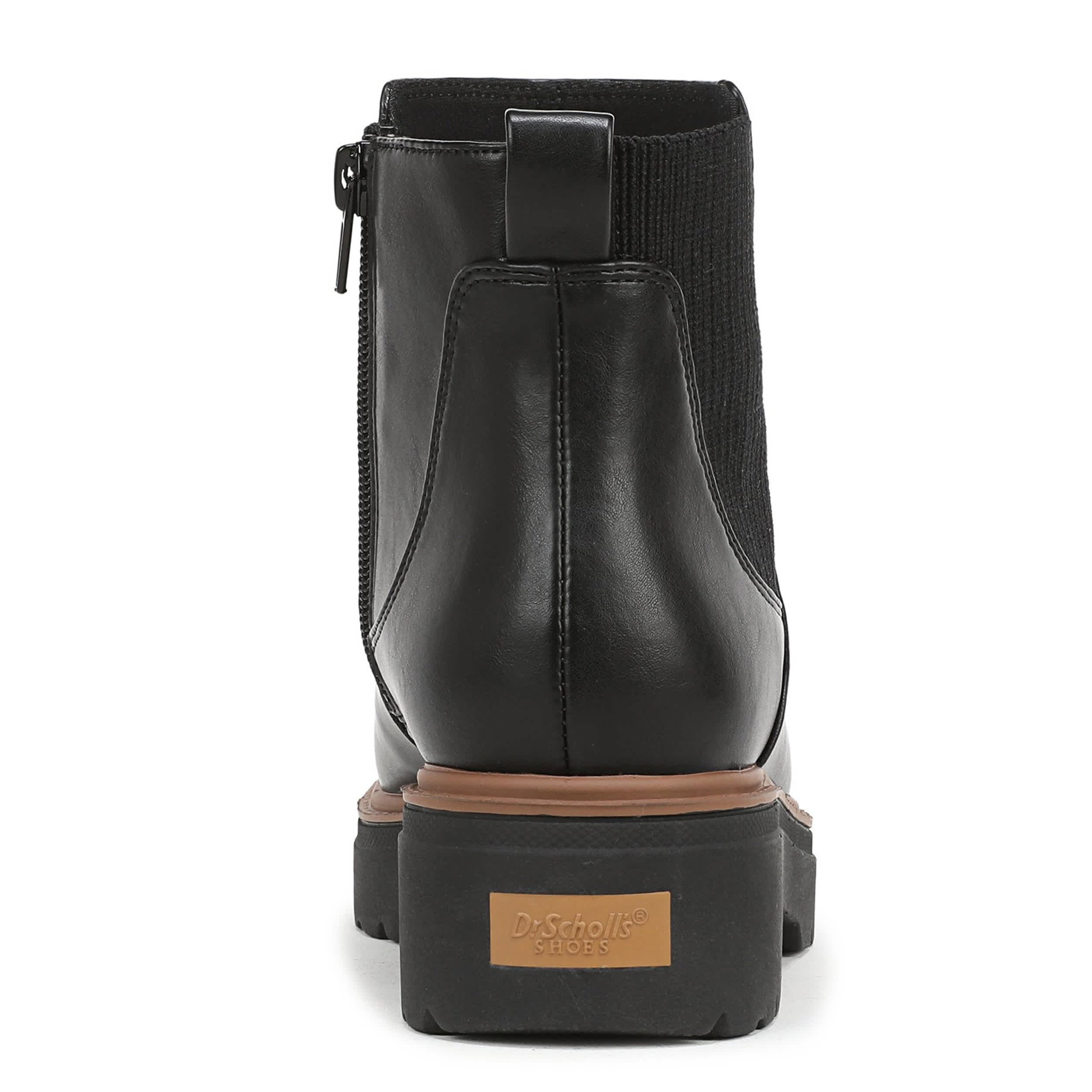 DR. SCHOLL'S-WOMENS BRING VIBES BOOT-BLACK & 