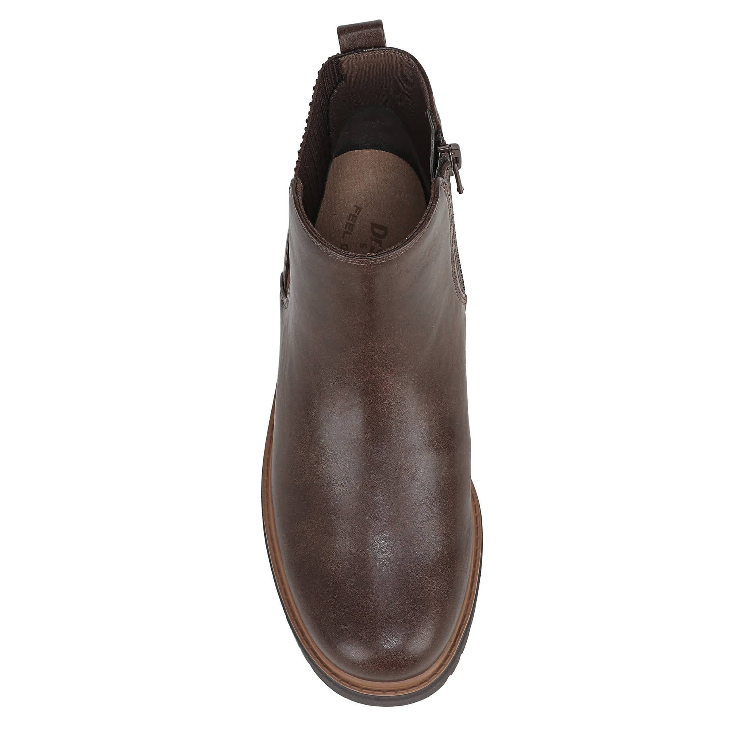 DR. SCHOLL'S-WOMENS BRING VIBES BOOT-BROWN & 