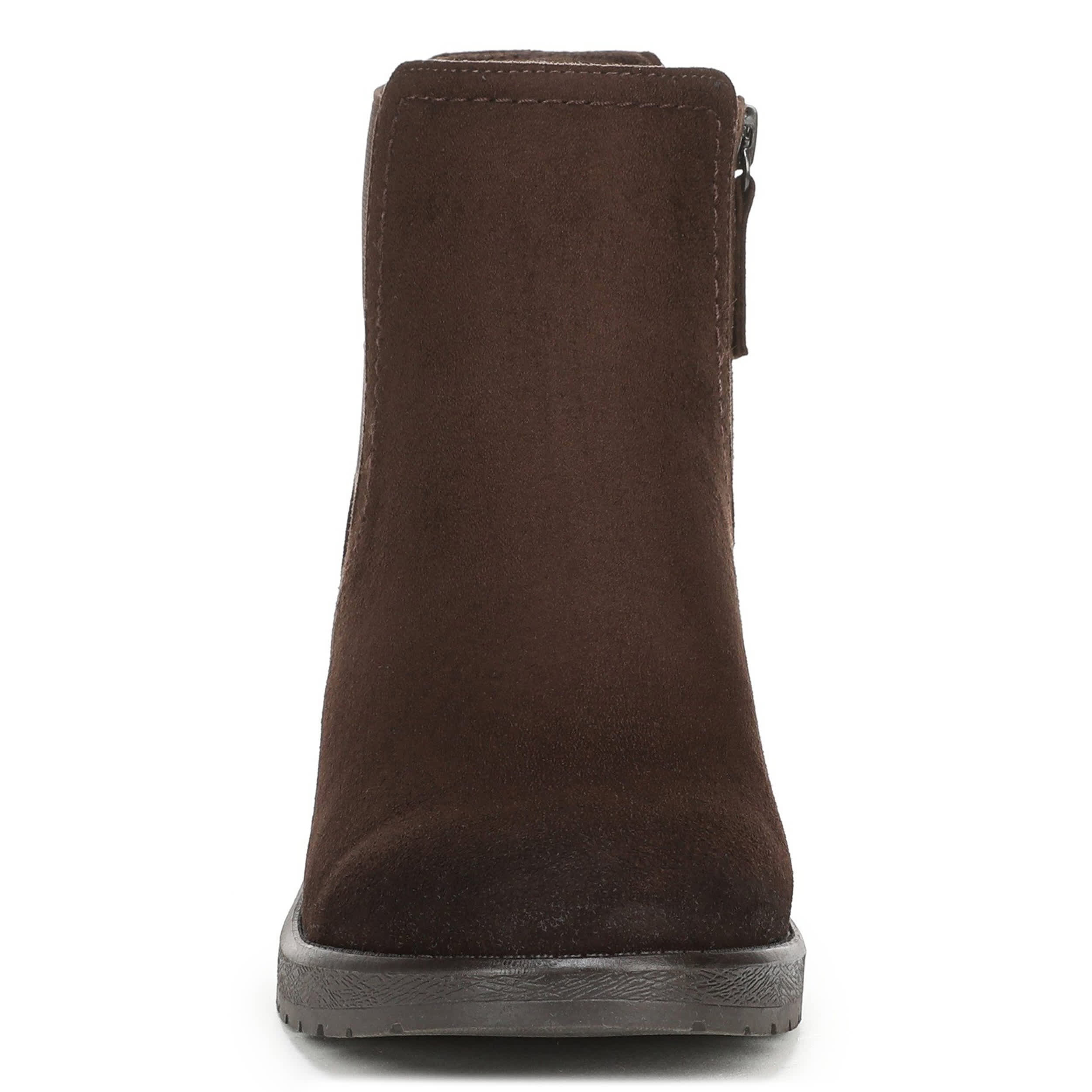 DR. SCHOLL'S-WOMENS CAMDEN WEDGE BOOTIE-BROWN & 