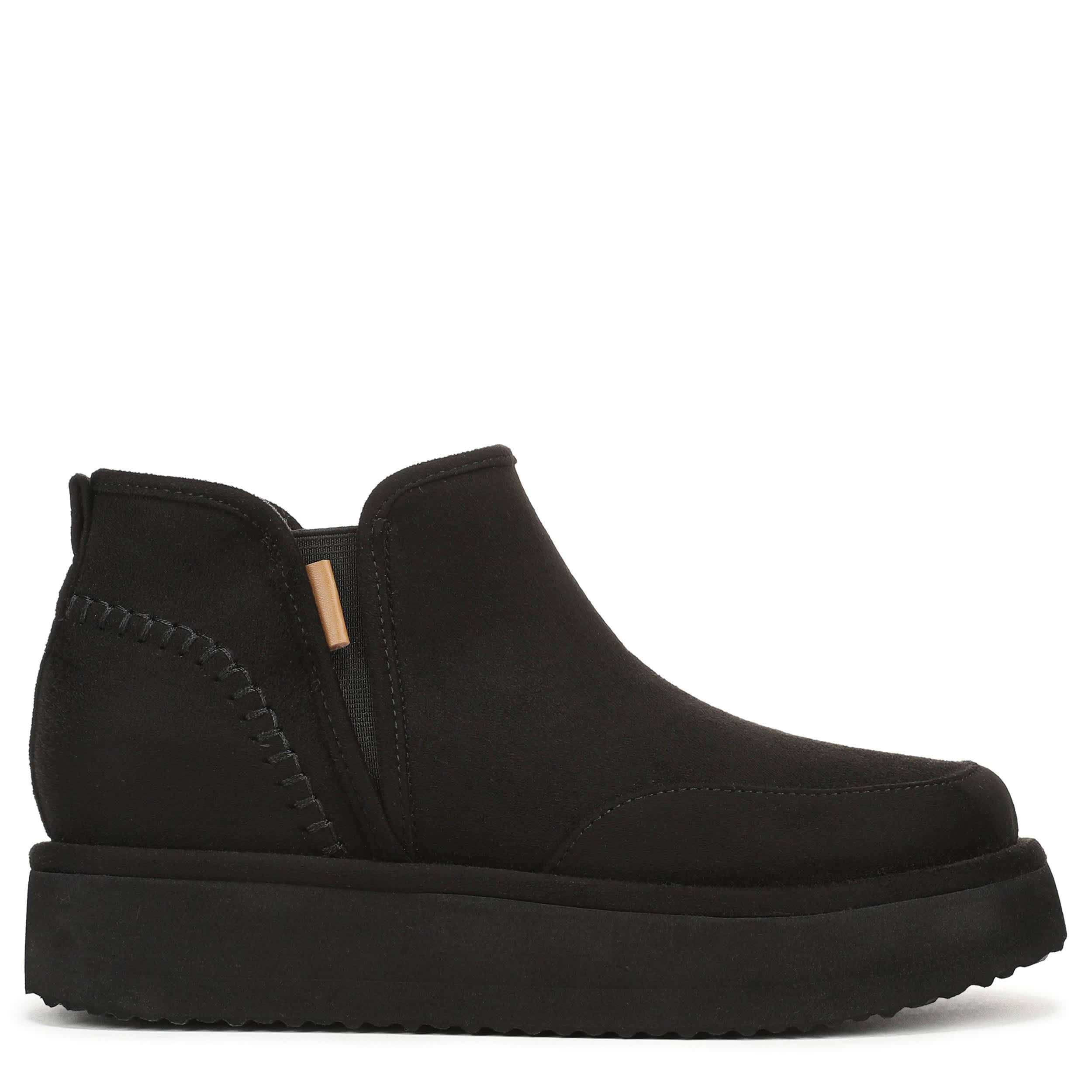 DR. SCHOLL'S-WOMENS CHILL OUT BOOTIE-BLACK & 