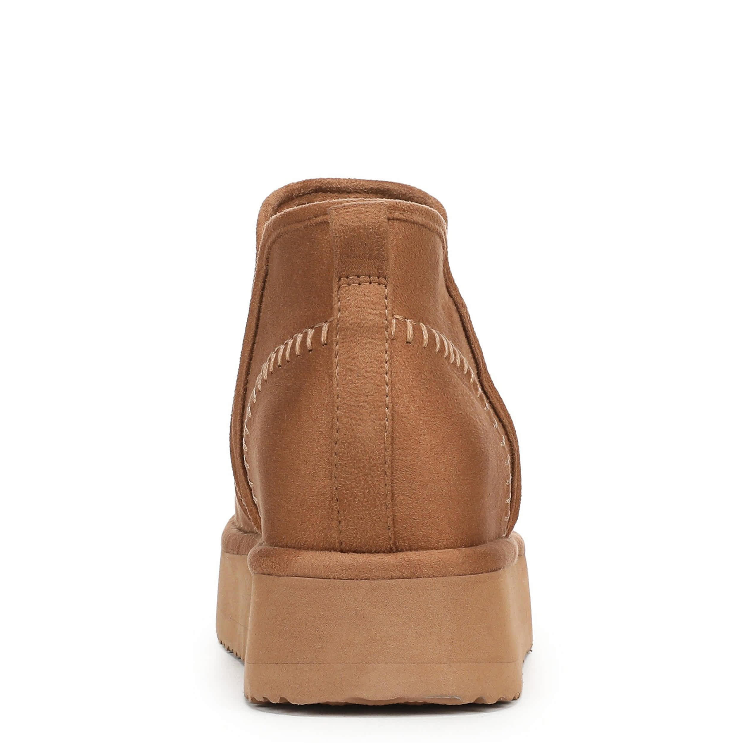 DR. SCHOLL'S-WOMENS CHILL OUT BOOTIE-BROWN & 