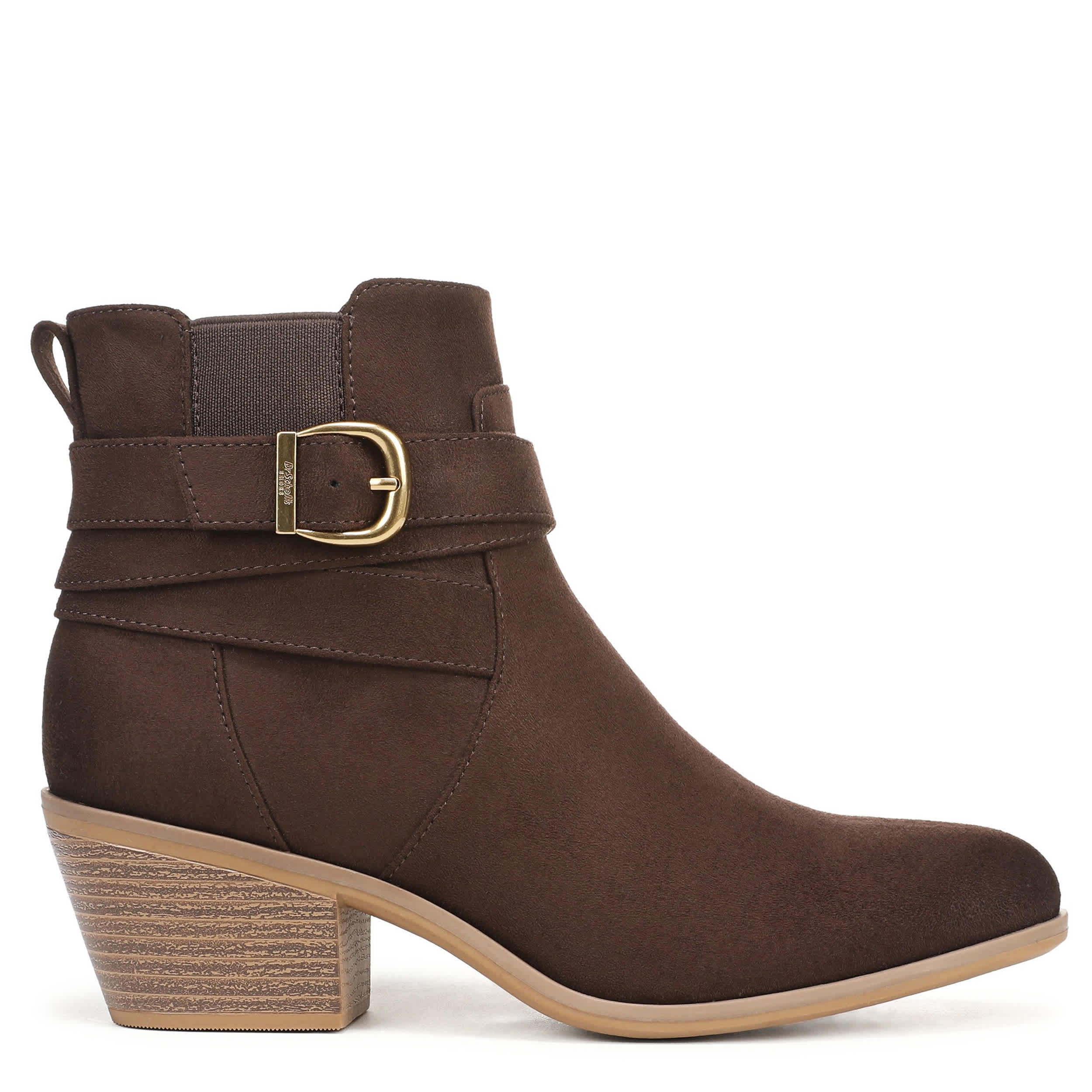 DR. SCHOLL'S-WOMENS COLLINS BOOTIE-CORDOVAN & 