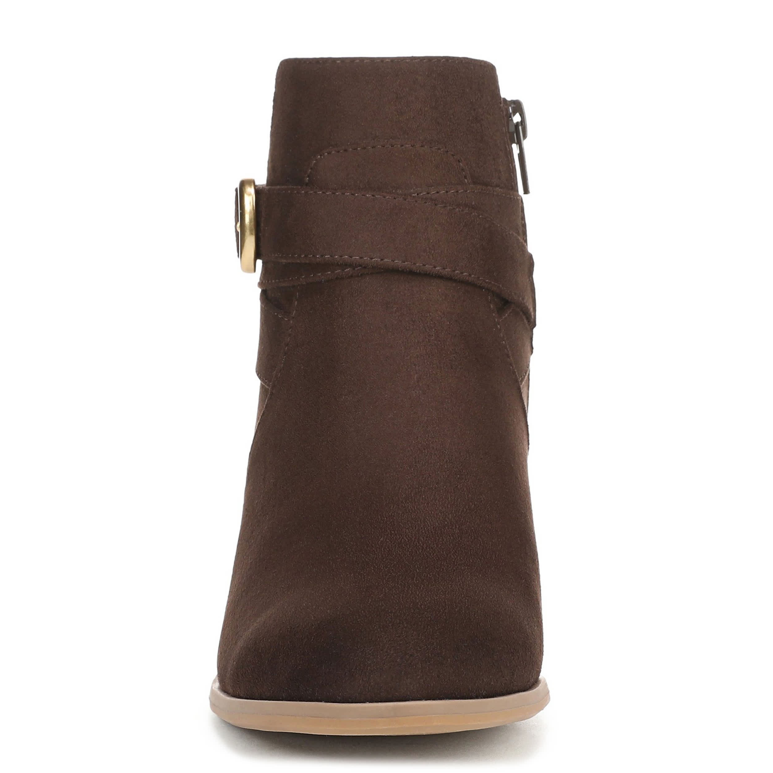 DR. SCHOLL'S-WOMENS COLLINS BOOTIE-CORDOVAN & 