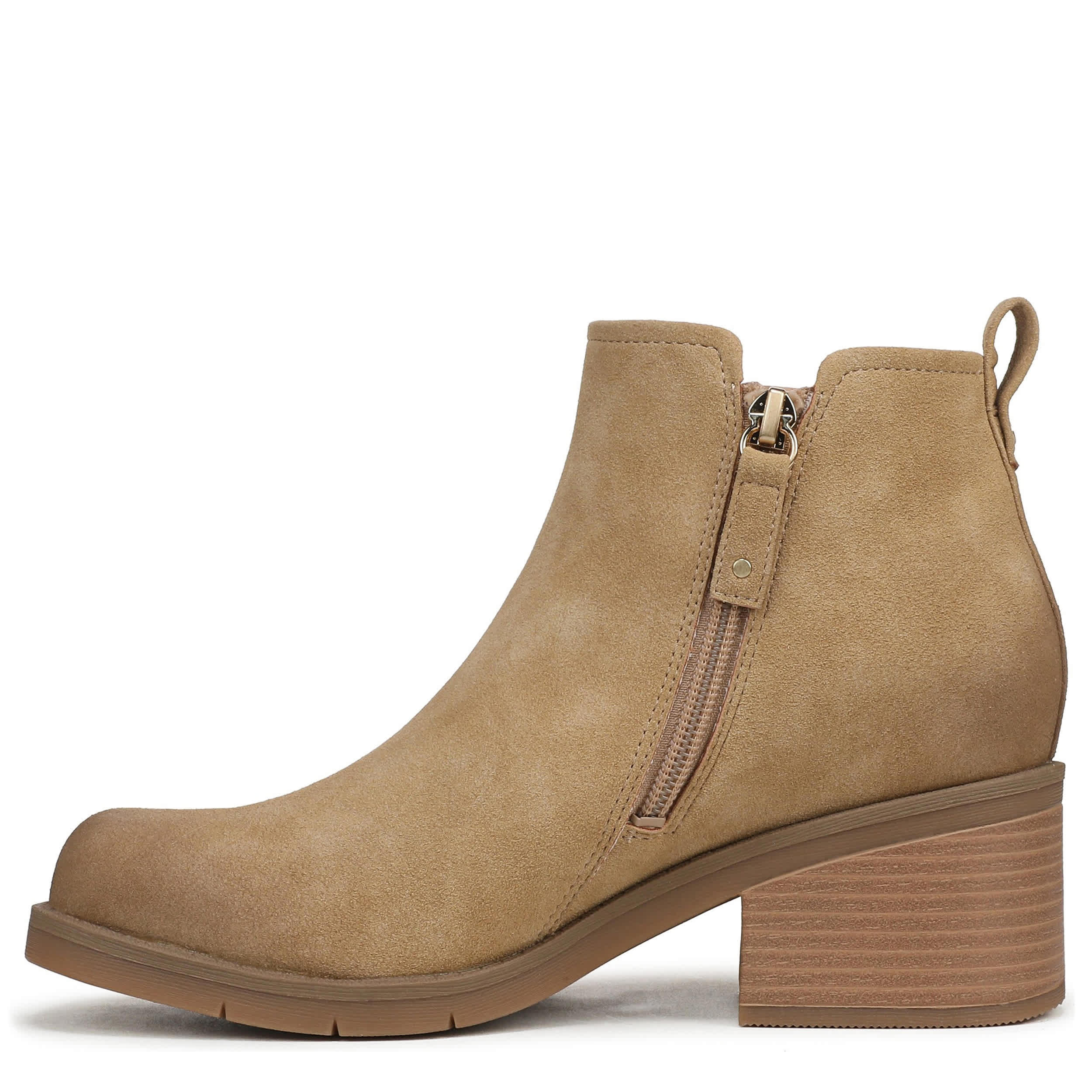 DR. SCHOLL'S-WOMENS JOPLIN LOW BOOT-TAN & 