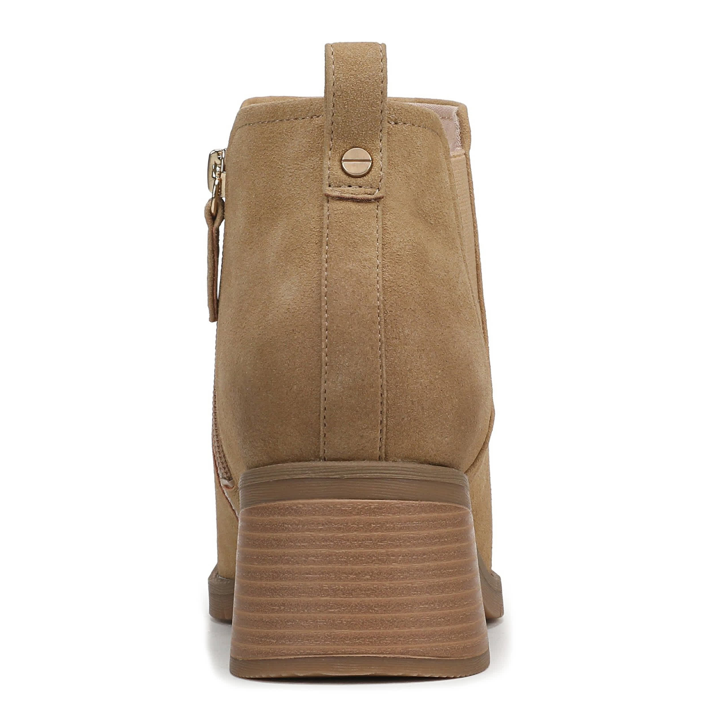 DR. SCHOLL'S-WOMENS JOPLIN LOW BOOT-TAN & 