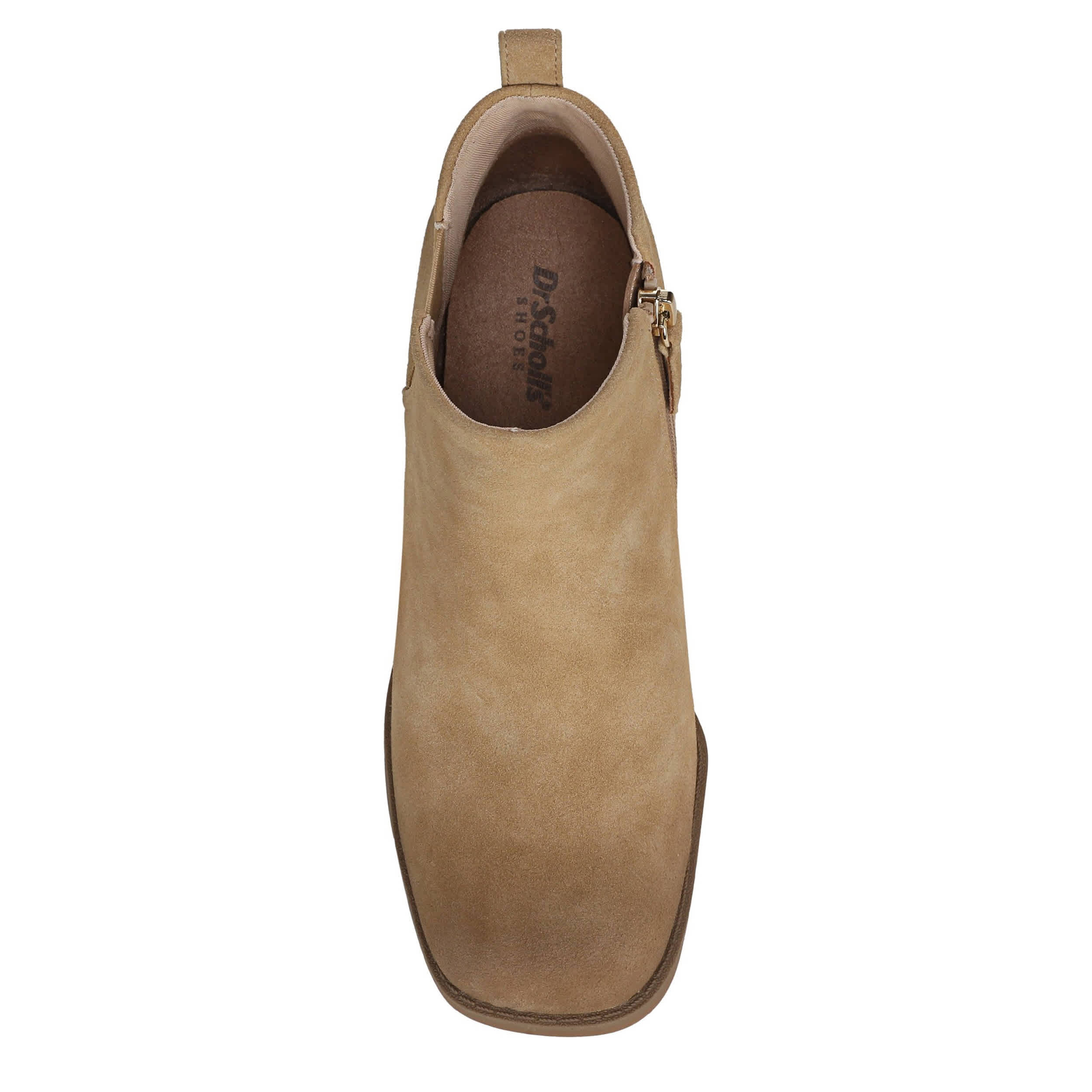 DR. SCHOLL'S-WOMENS JOPLIN LOW BOOT-TAN & 