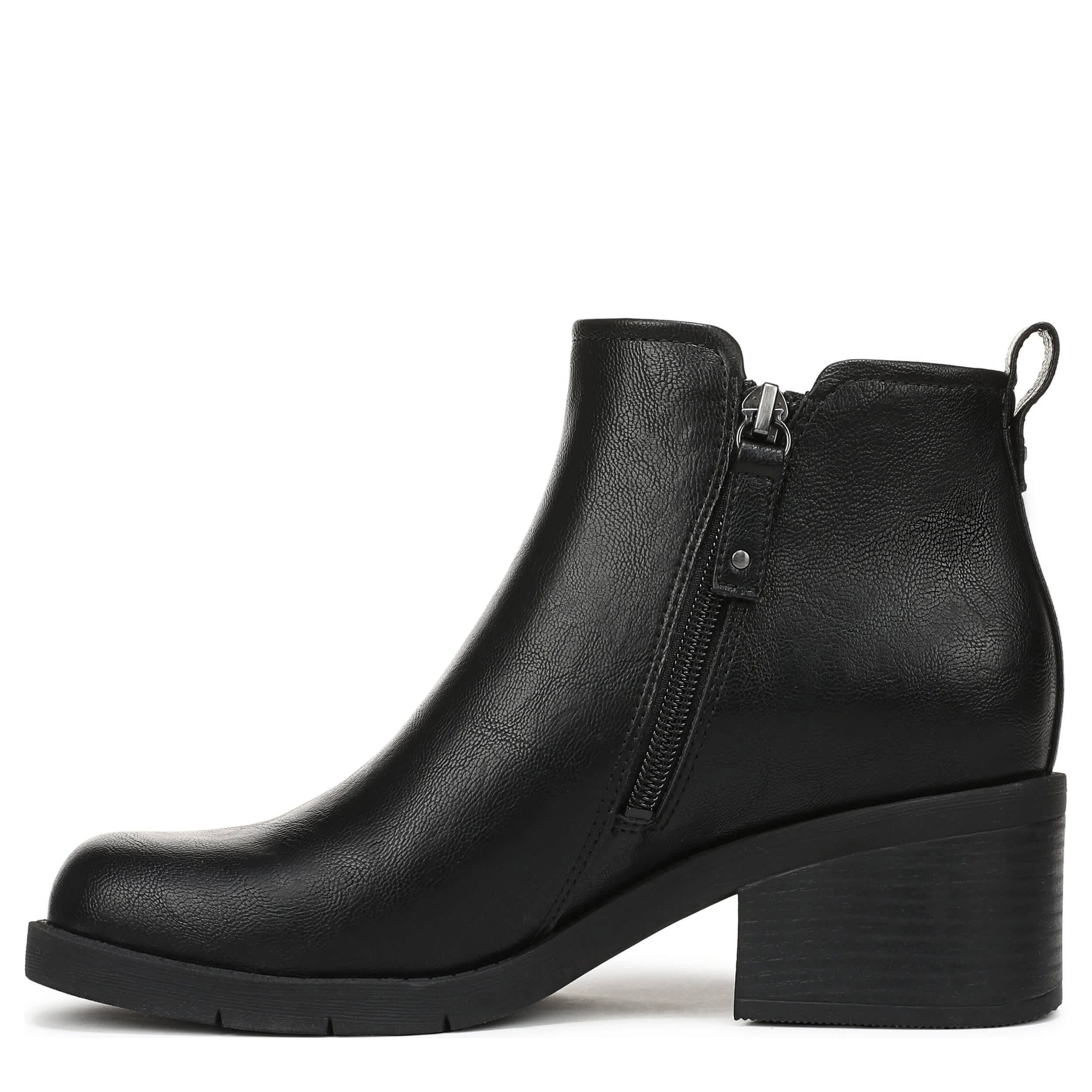DR. SCHOLL'S-WOMENS JOPLIN LOW BOOT-BLACK & 